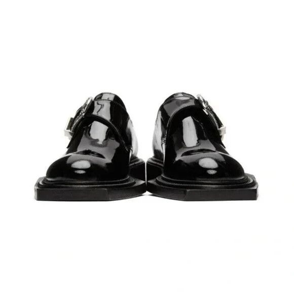 Martine Rose Martine Rose Patent Shoom Loafers 37 W7 Black New Size US 7 / IT 37 - 11 Thumbnail