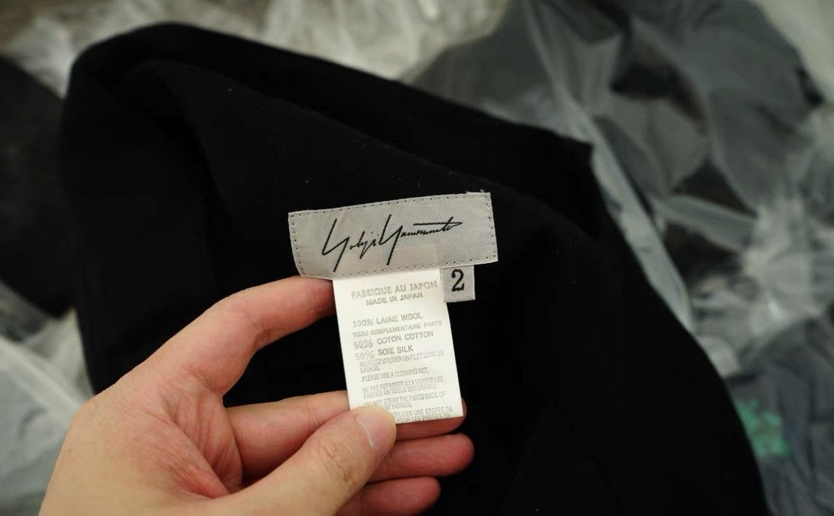 Yohji Yamamoto Yohji Yamamoto Wool Cropped Pants Size US 32 / EU 48 - 6 Thumbnail