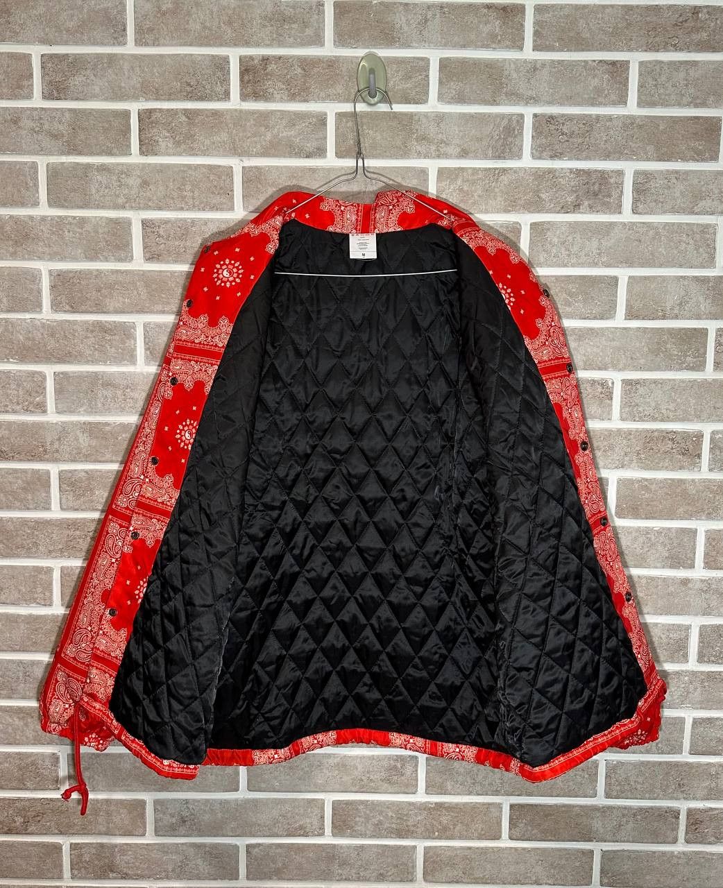 Japanese Brand NAGRI jacket Los Angeles hip hop streetwear Paisley pattern Size US M / EU 48-50 / 2 - 3 Thumbnail