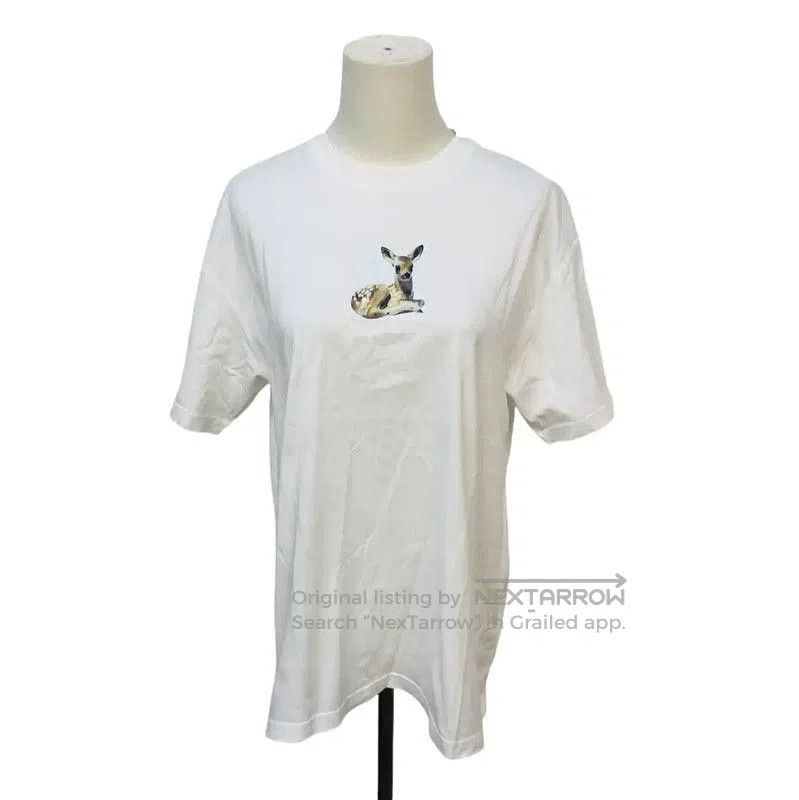 Burberry Burberry White Cotton Women's T-Shirt. Size S / US 4 / IT 40 - 1 Thumbnail