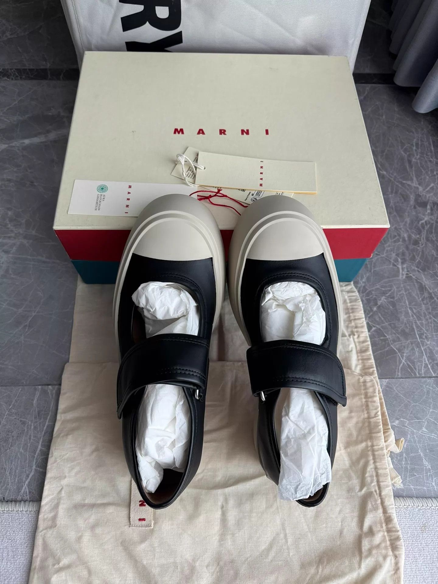 Maison Margiela Marni Mary Jane black velcro size 39 Size US 8.5 / IT 38.5 - 8 Thumbnail
