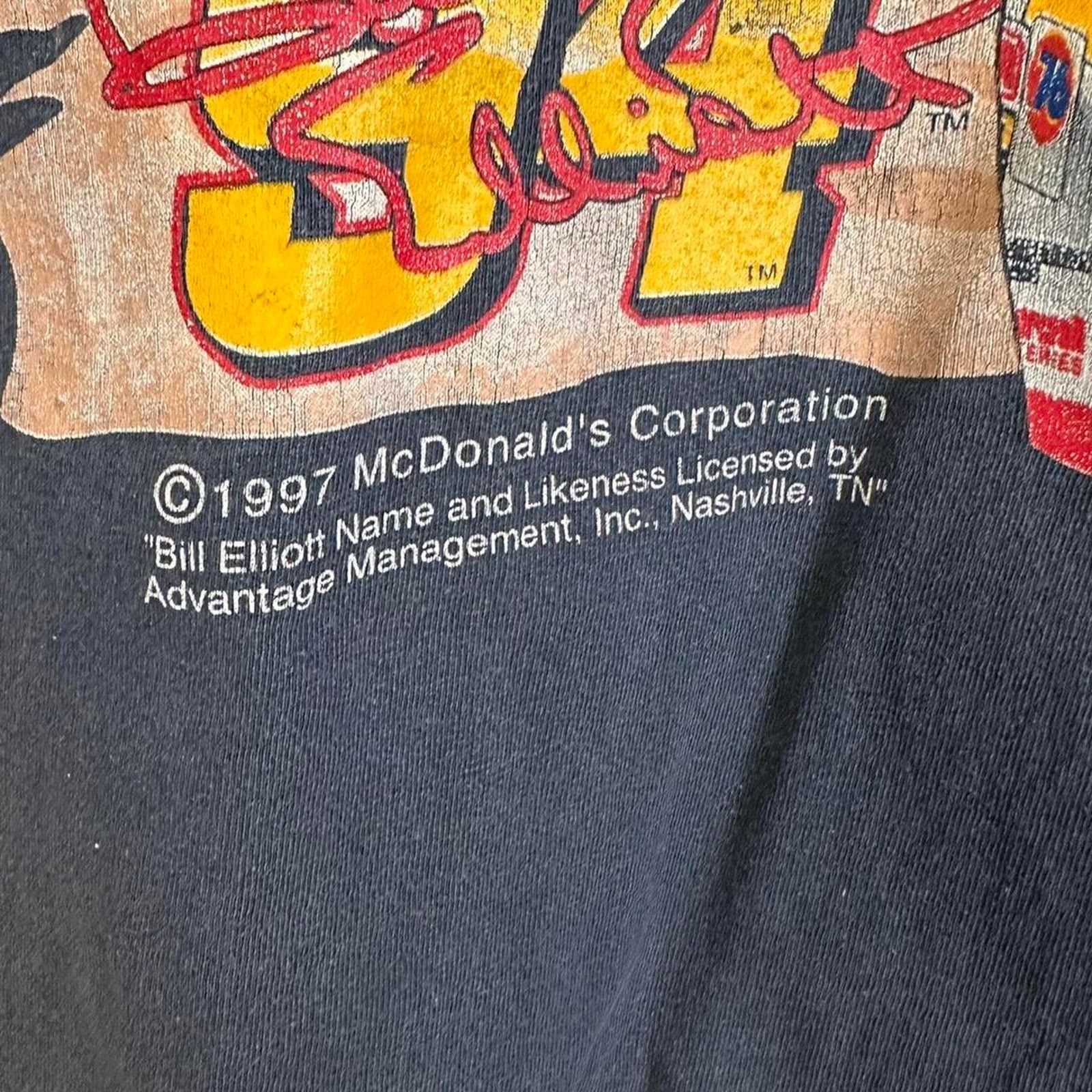 NASCAR × Vintage Vintage 1997 Bill Elliot NASCAR Shirt Size US L / EU 52-54 / 3 - 3 Thumbnail