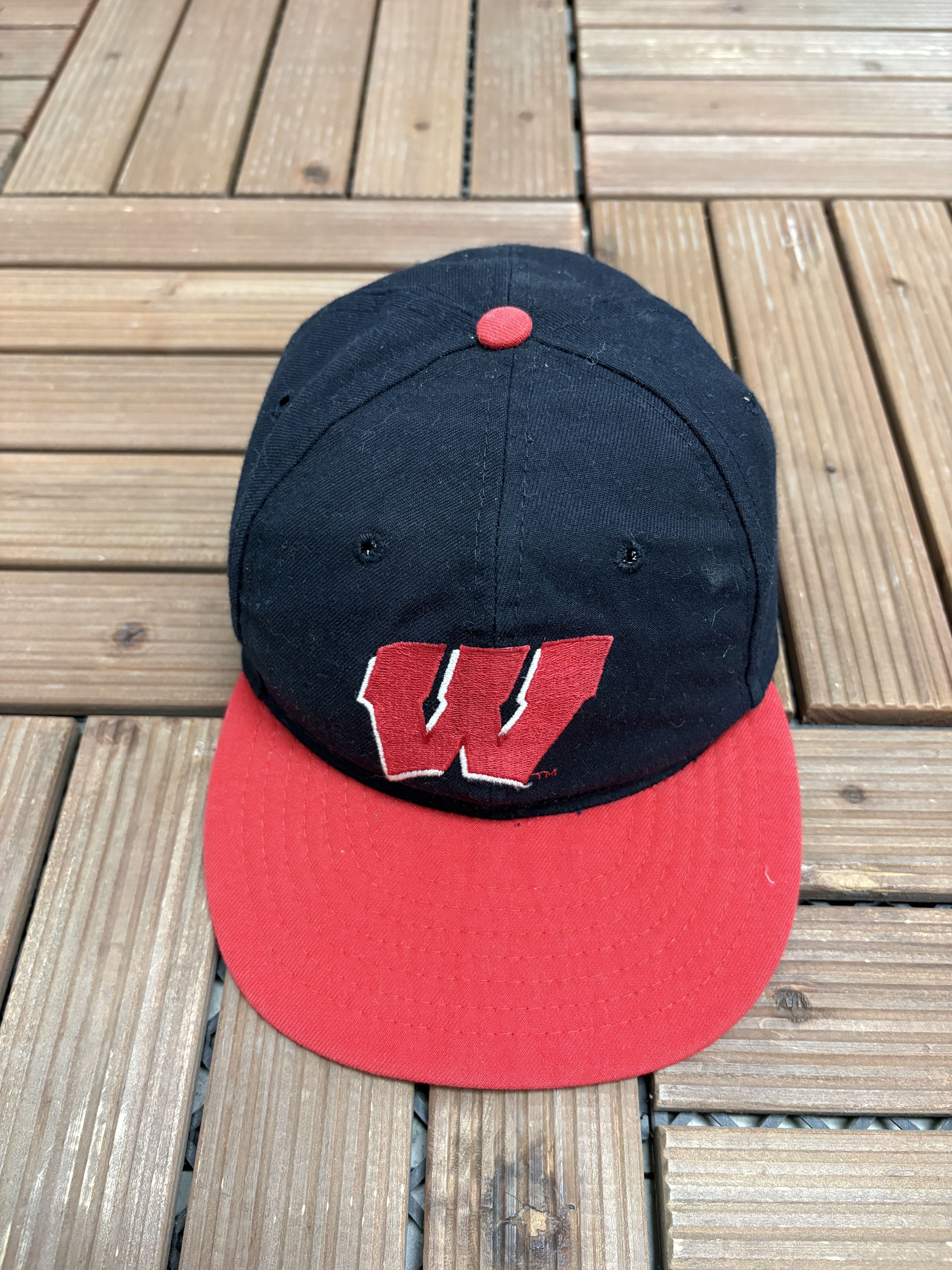 Vintage Wisconsin Badgers Rose Bowl 1994 Vintage Snap Back Hat Size ONE SIZE - 2 Thumbnail