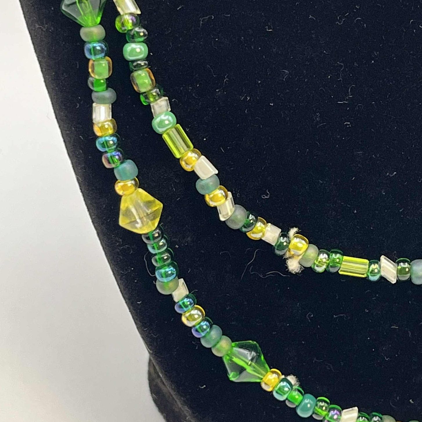 Other Green Beaded Necklace Size ONE SIZE - 3 Thumbnail