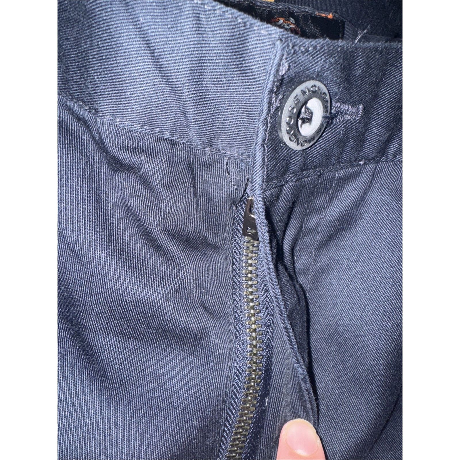 Vintage Vintage Mongoose BMX Chino Pants 32x27 Blue Y2K Skate Rare Size US 32 / EU 48 - 4 Thumbnail