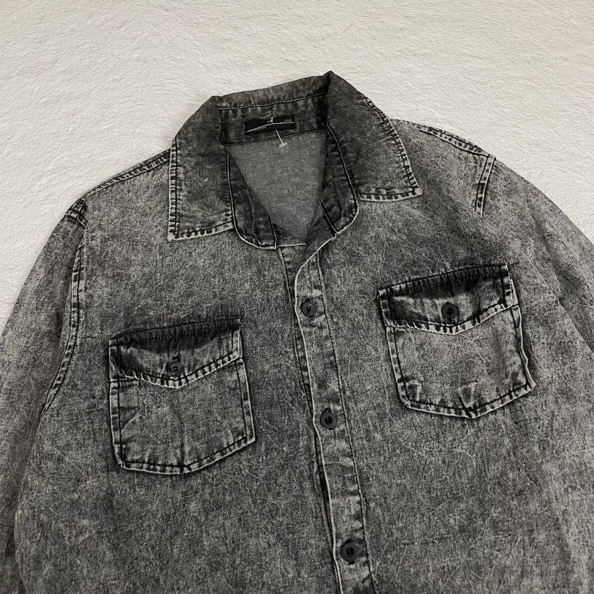 Japanese Brand × Lad Musician × Yohji Yamamoto Lad musician washed shirt Size US M / EU 48-50 / 2 - 2 Thumbnail