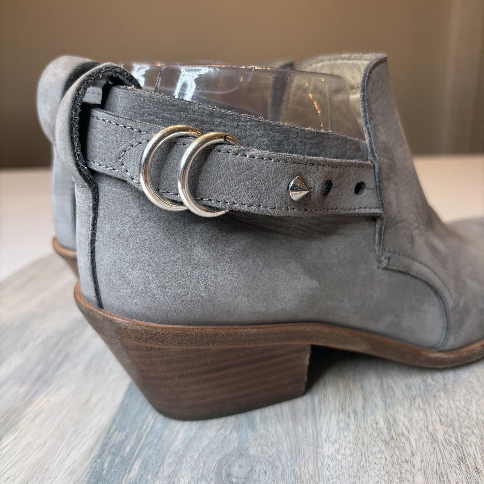 Rag & Bone Rag & Bone Sullivan Women's Grey Leather Boots Shoes Size 8 Size US 8 / IT 38 - 6 Thumbnail