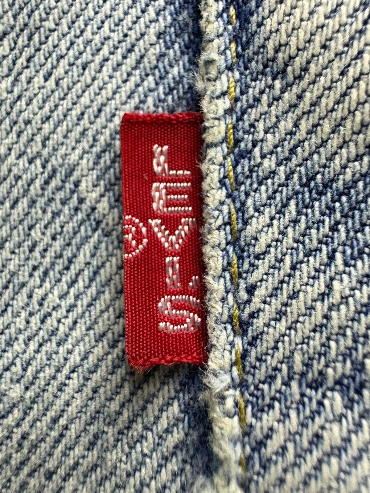Levi's Vintage 80s Levis 503BXX Big E Selvedge Mud Wash Loose Jeans Size US 29 - 11 Thumbnail