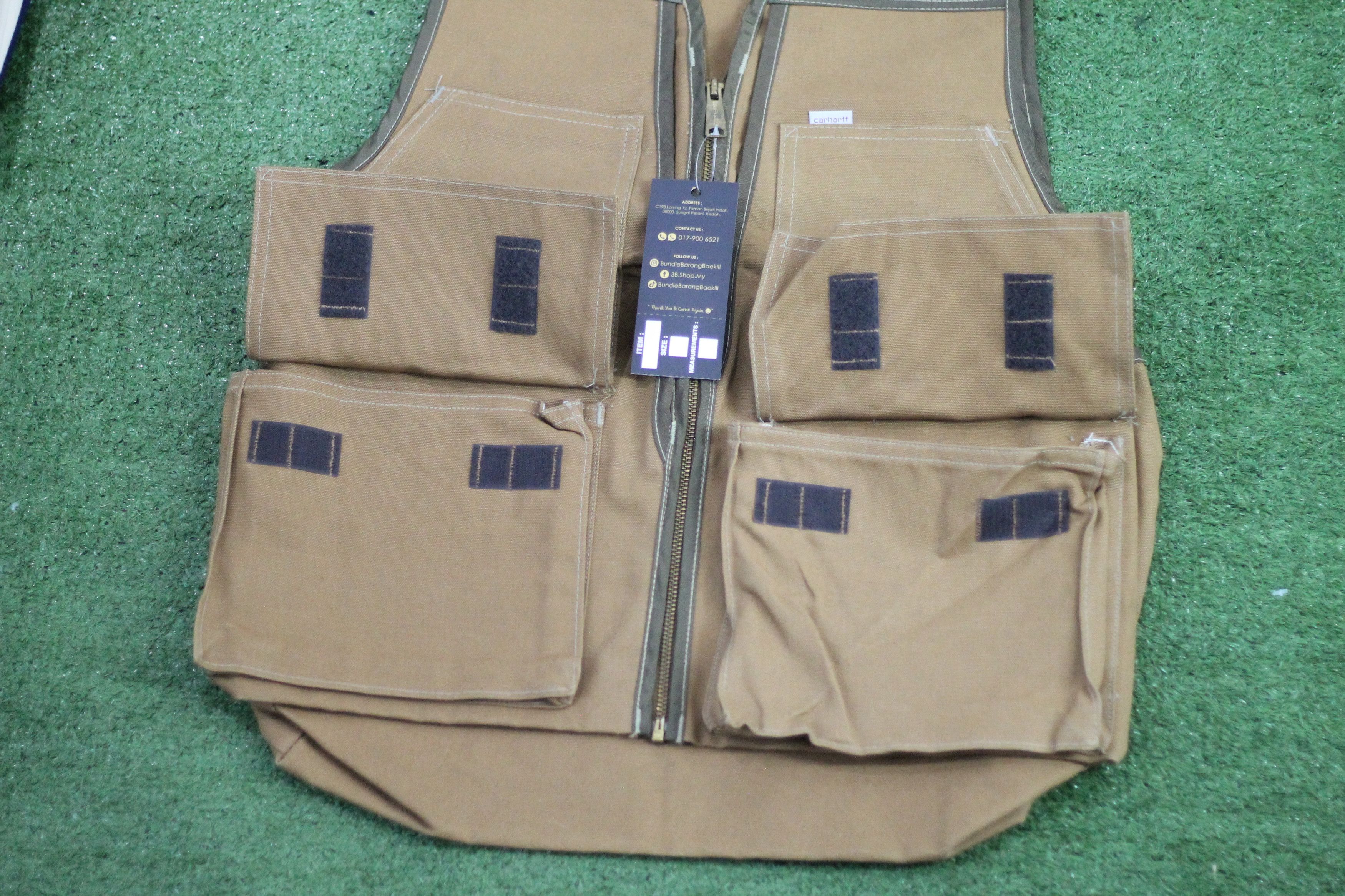 Carhartt × Vintage RARE! Vintage CARHARTT Vest Made in USA. Size US S / EU 44-46 / 1 - 9 Thumbnail