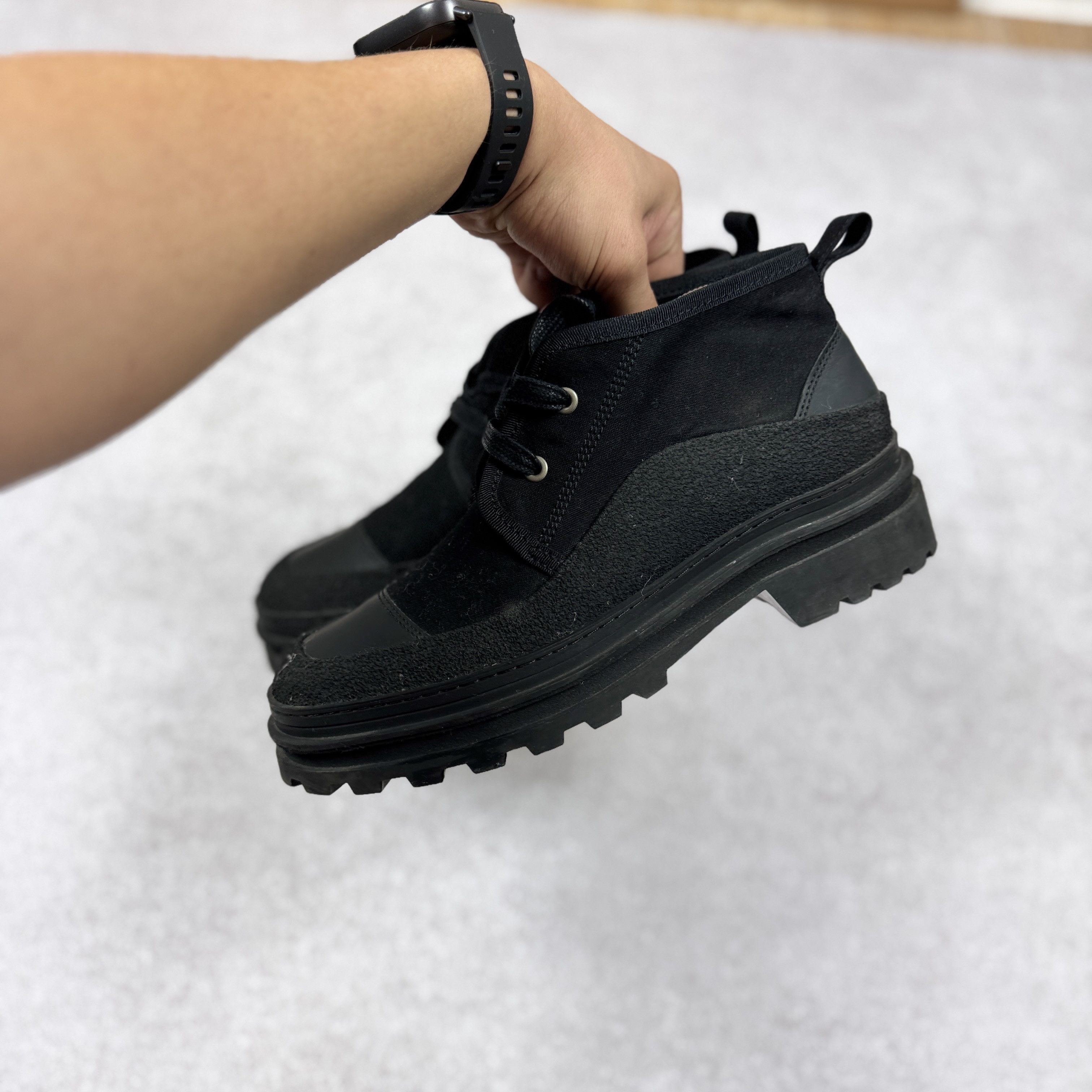 A.P.C. New A.P.C. Rue Madame Paris Men Black Boots Size 40 Size US 7 / EU 40 - 4 Thumbnail