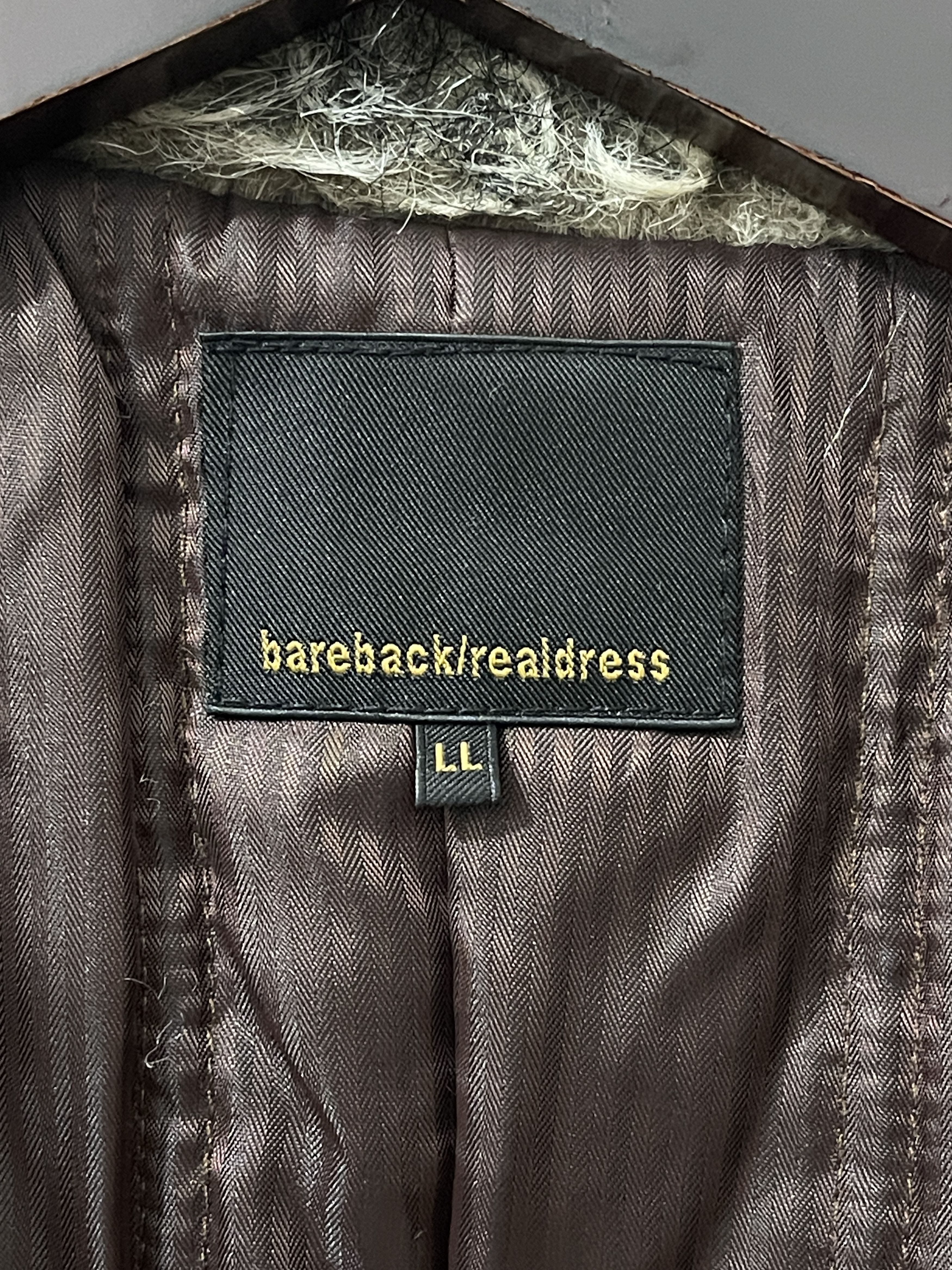 Japanese Brand Bareback Realdress Japan Archive Fur Vkei Style Jacket Size US XL / EU 56 / 4 - 5 Thumbnail