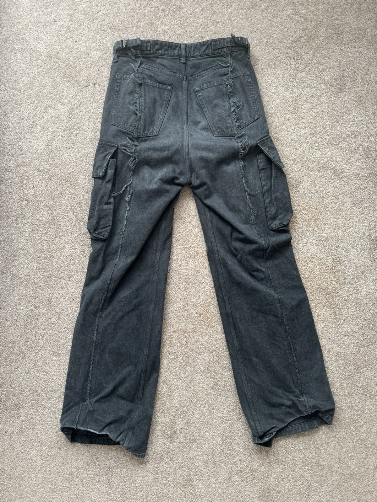 Vuja De Vuja De Diviser Kimono-Dyed Flared Cargos Size US 30 / EU 46 - 5 Thumbnail