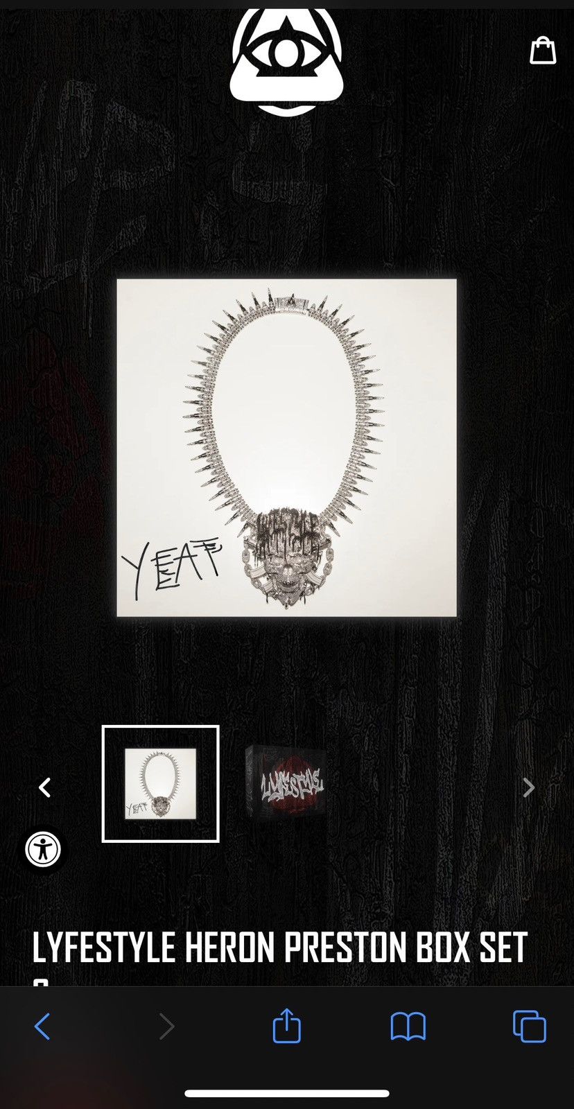 Heron Preston × Yeat Yeat x Heron Preston Lyfestyle Box Set 2 Size US XXL / EU 58 / 5 - 8 Thumbnail