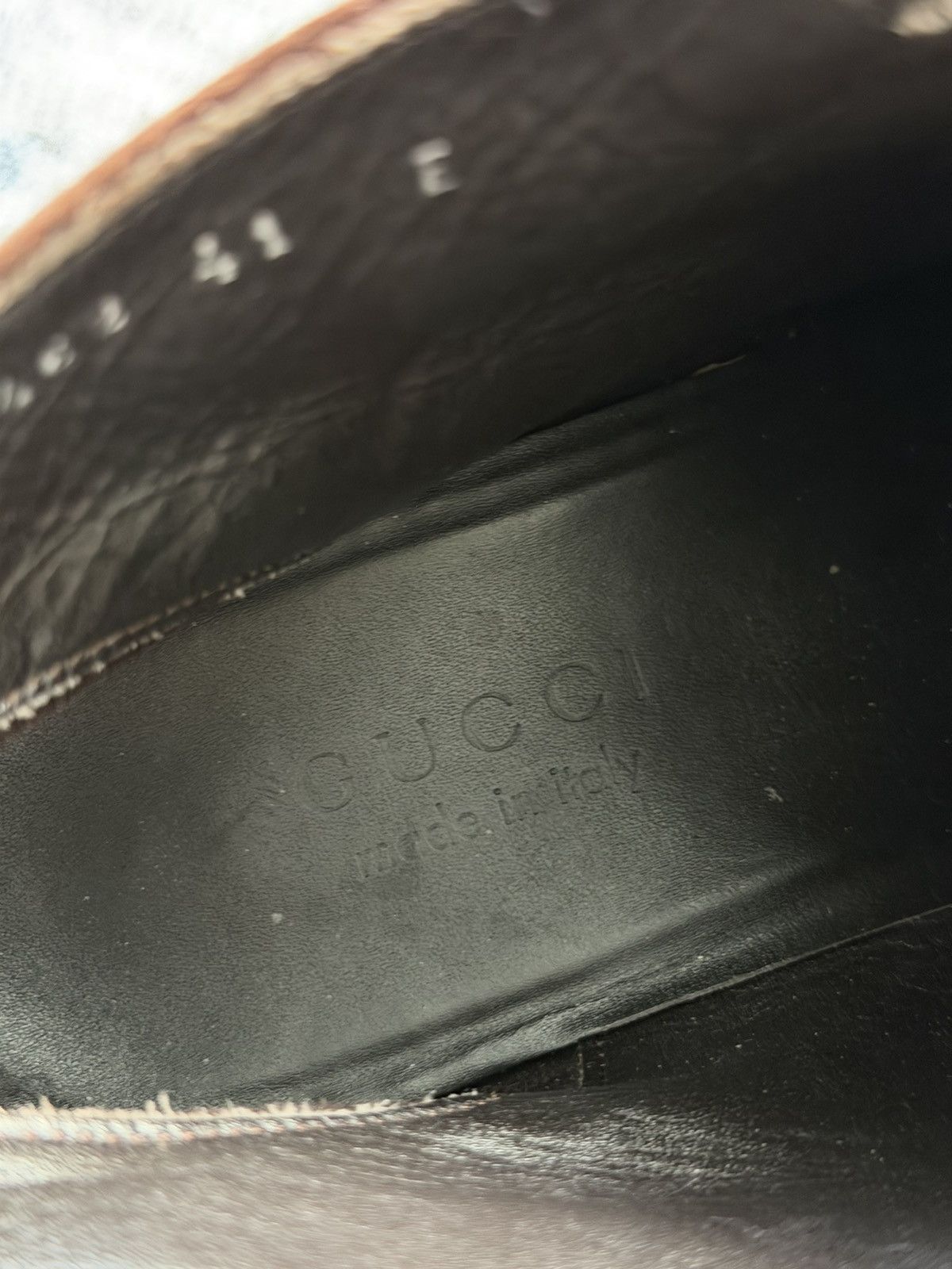 Gucci Gucci Suede Ankle Boot Chukka Dark Brown Size US 8 / EU 41 - 3 Thumbnail