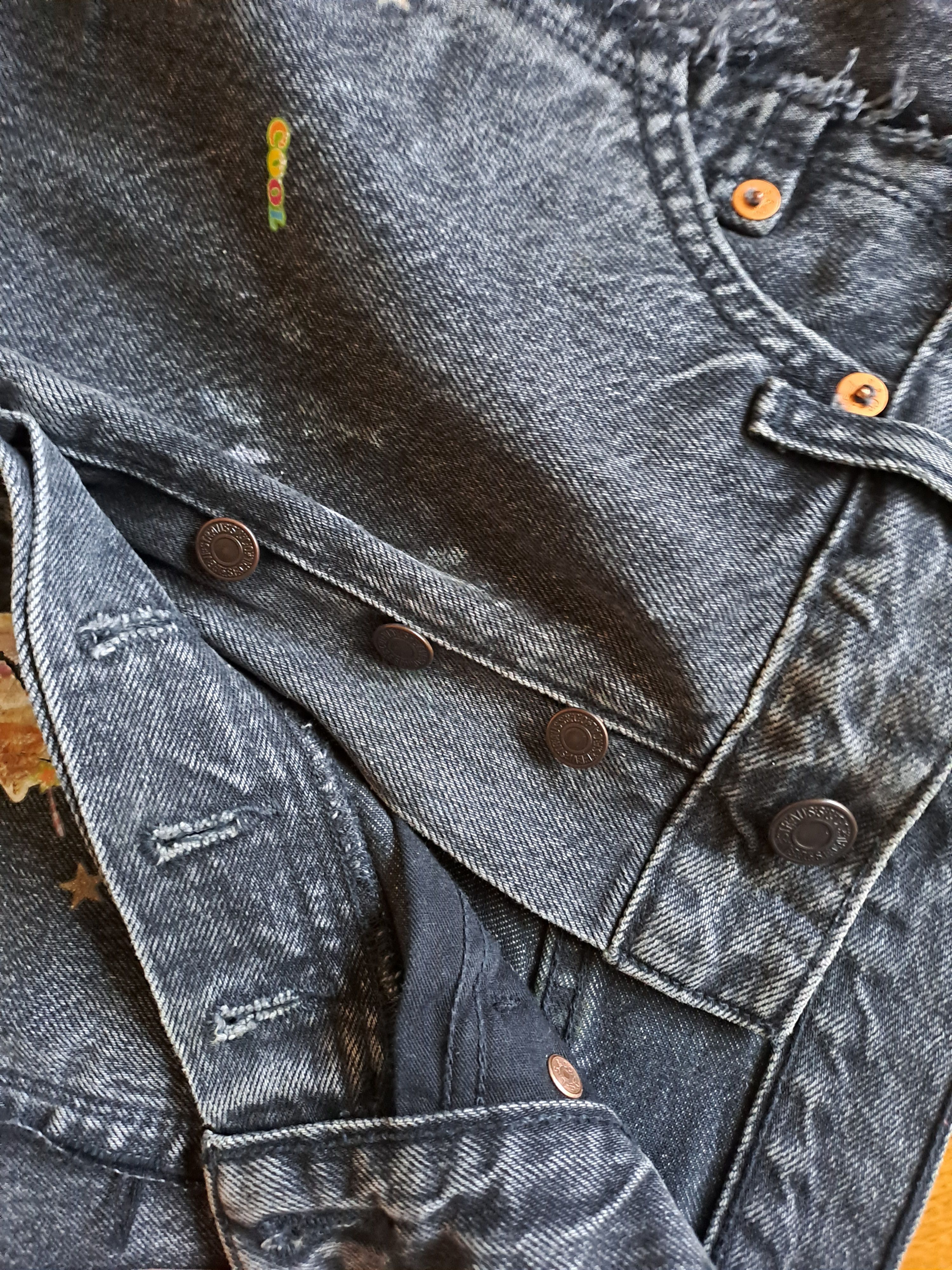 Levi's × Vetements Stickers Jeans Vetements Size 31" - 6 Thumbnail