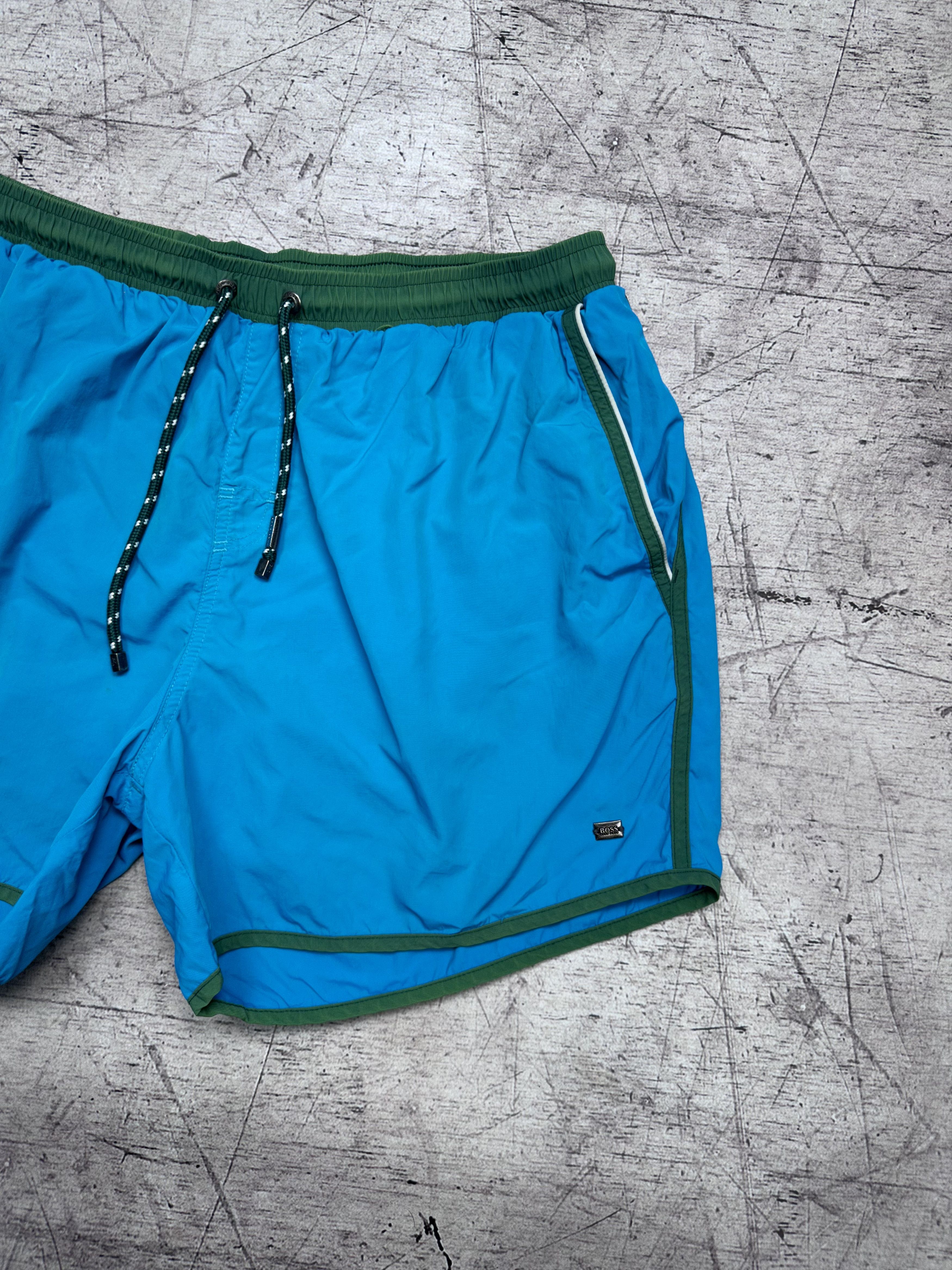 Hugo Boss Hugo Boss Mens Nylon Swimming Shorts Size US 36 / EU 52 - 2 Thumbnail