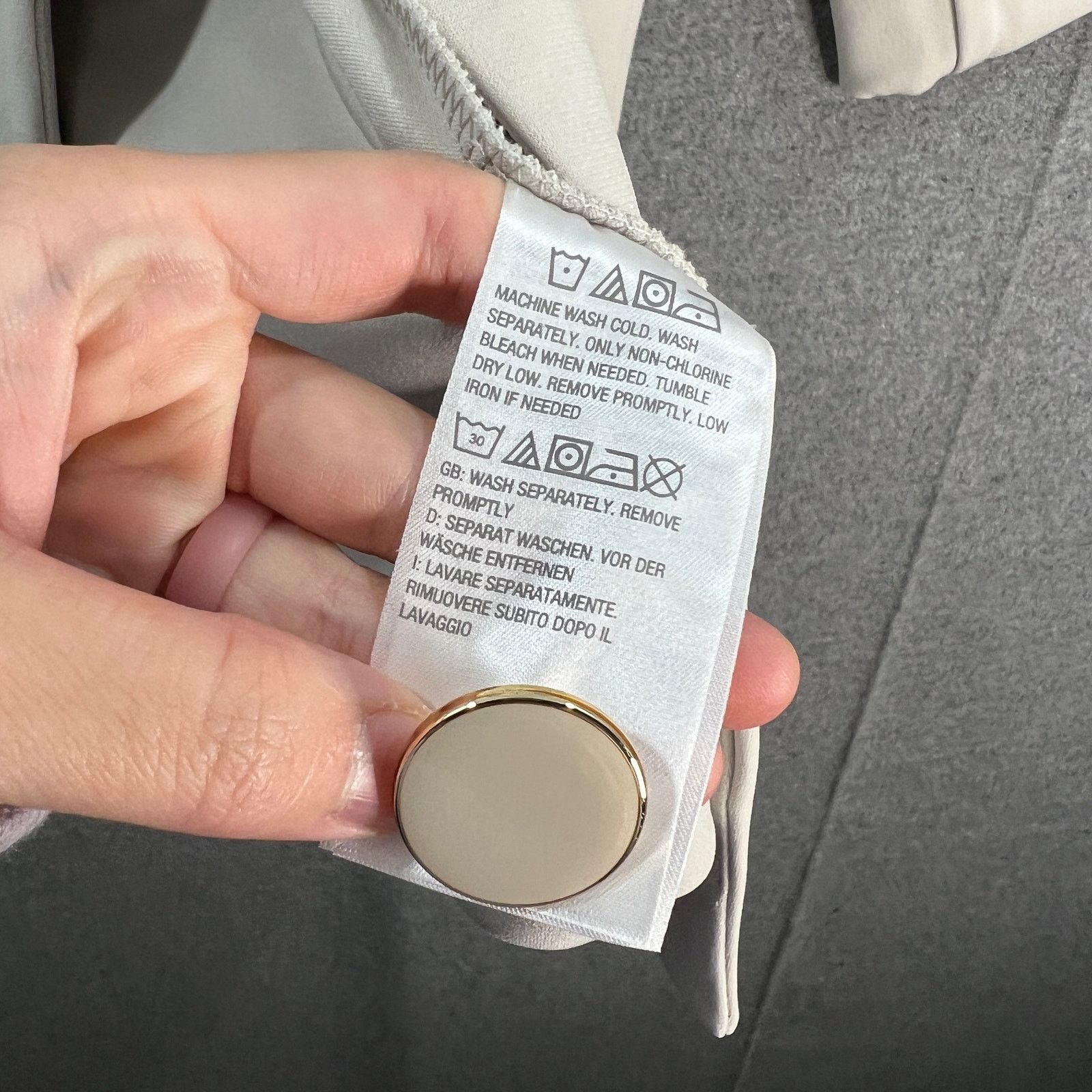 Other GRAVER Susan Graver LK Fusion 3/4 Sleeve Cutaway Hem Size XL / US 12-14 / IT 48-50 - 9 Thumbnail