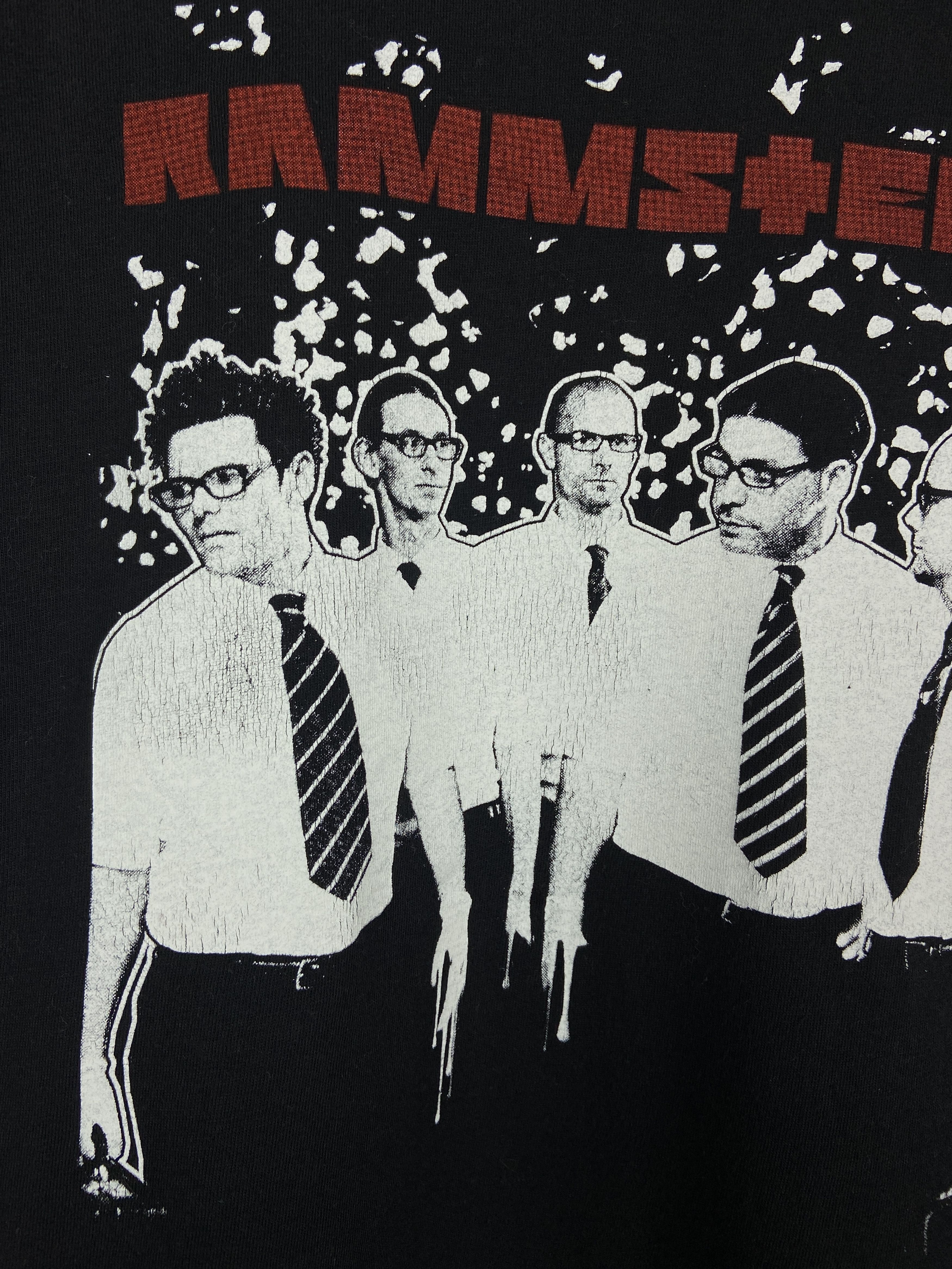 Band Tees Vintage Rammstein Metal Rock Band Graphic T Shirt Tee Size US L / EU 52-54 / 3 - 7 Thumbnail