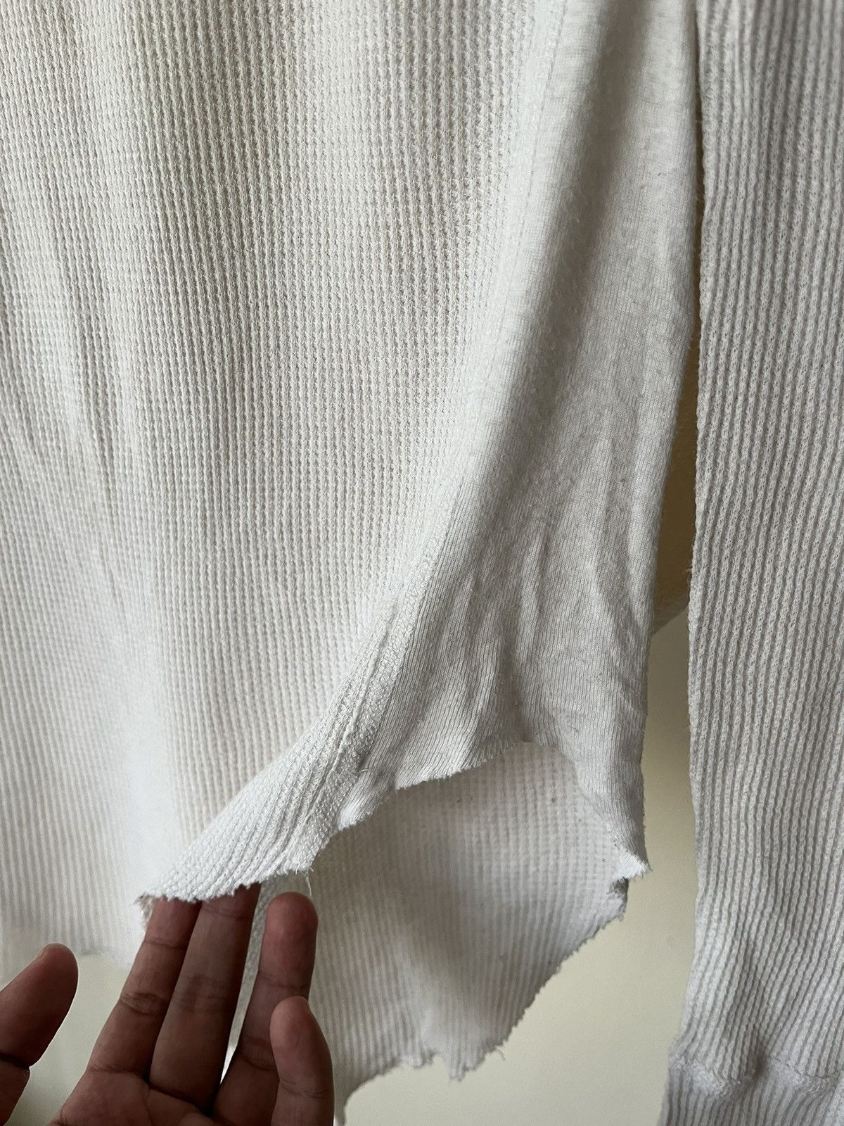Nonnative Nonnative Waffle Thermal Asymmetrical Unisex Shirt Size S / US 4 / IT 40 - 14 Thumbnail