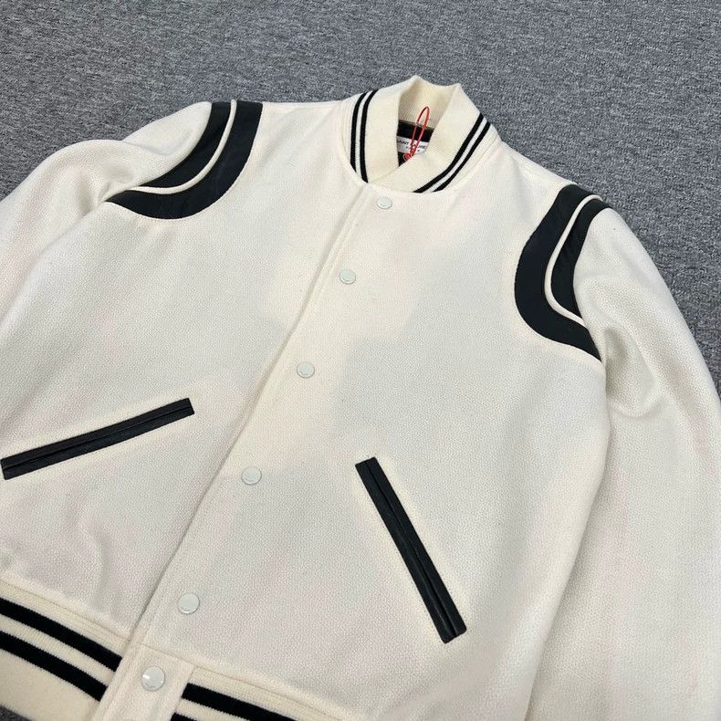 Yves Saint Laurent Saint Laurent Classic black and white patchwork leather bas Size US M / EU 48-50 / 2 - 3 Thumbnail