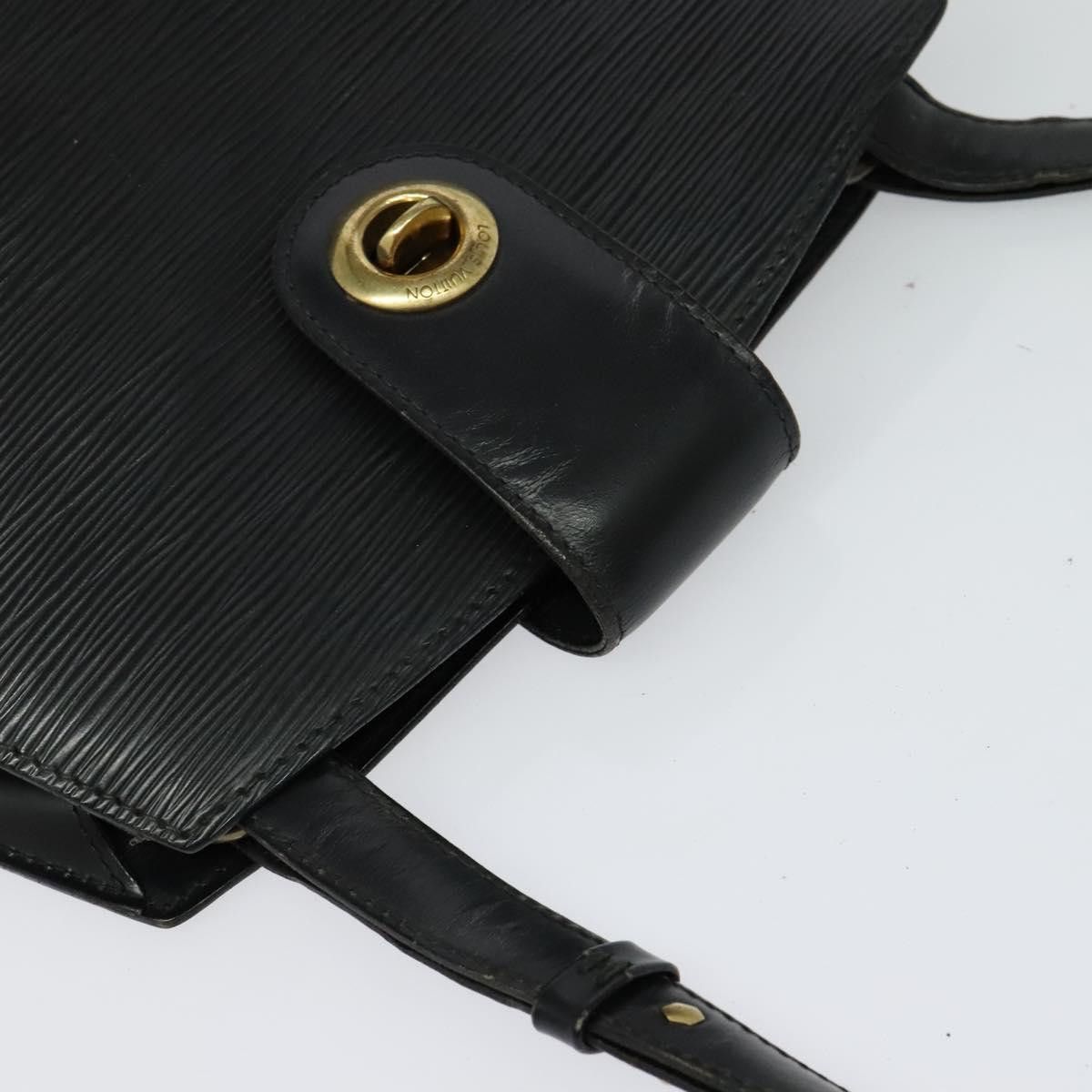 Louis Vuitton LOUIS VUITTON Epi Cluny Shoulder Bag Black M52252 Size ONE SIZE - 6 Thumbnail