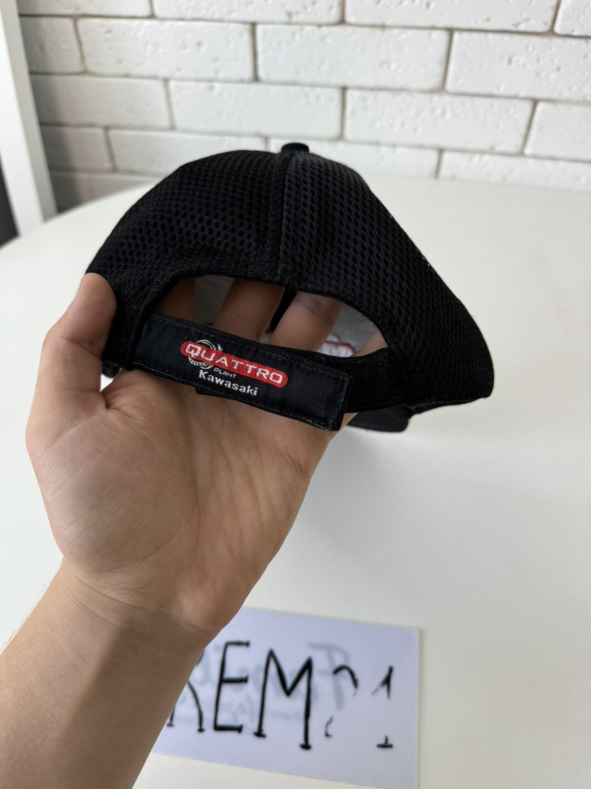 Vintage Kawasaki cap hat Size ONE SIZE - 3 Thumbnail