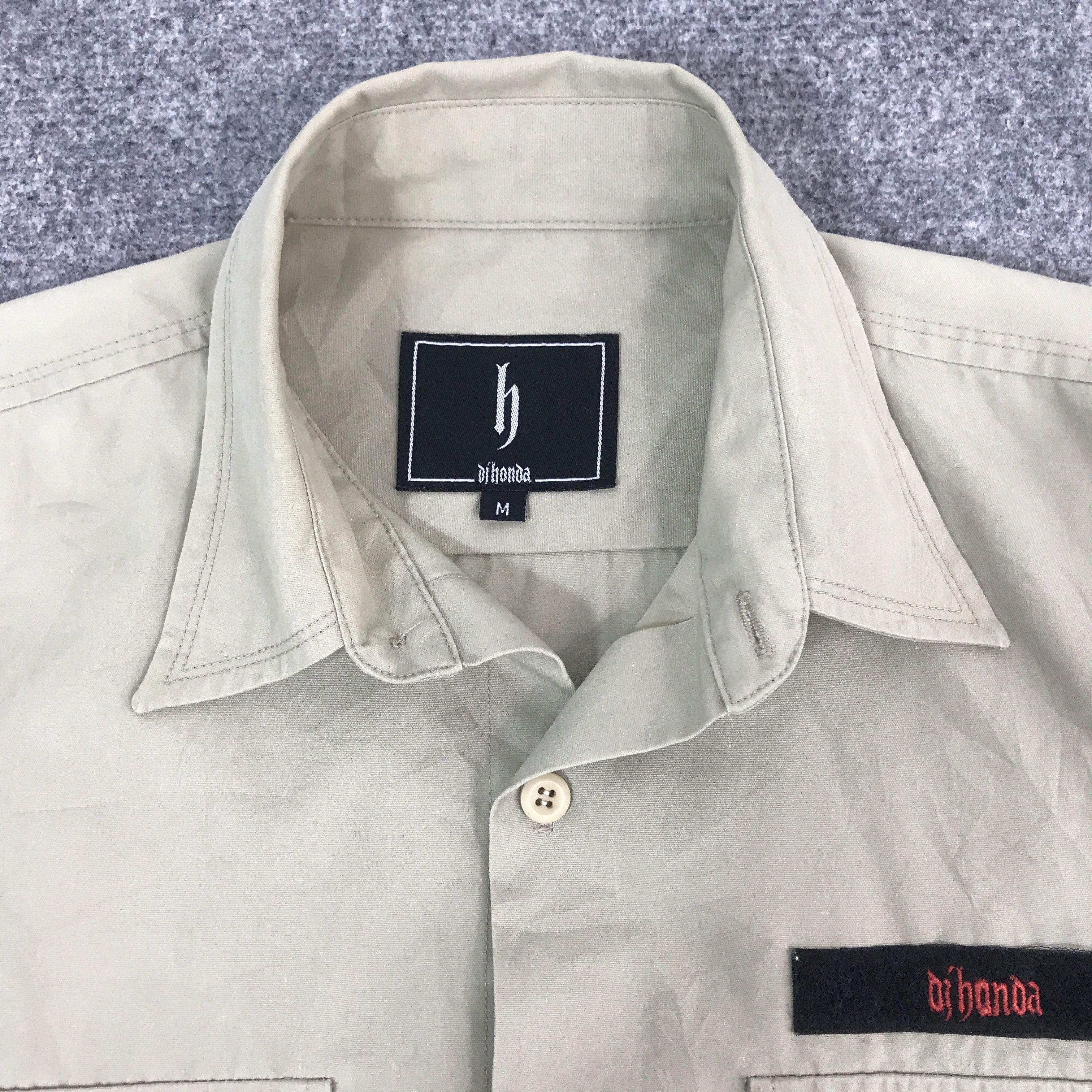 Japanese Brand dj honda Worker Sport Button Up Shirt Size US M / EU 48-50 / 2 - 6 Thumbnail
