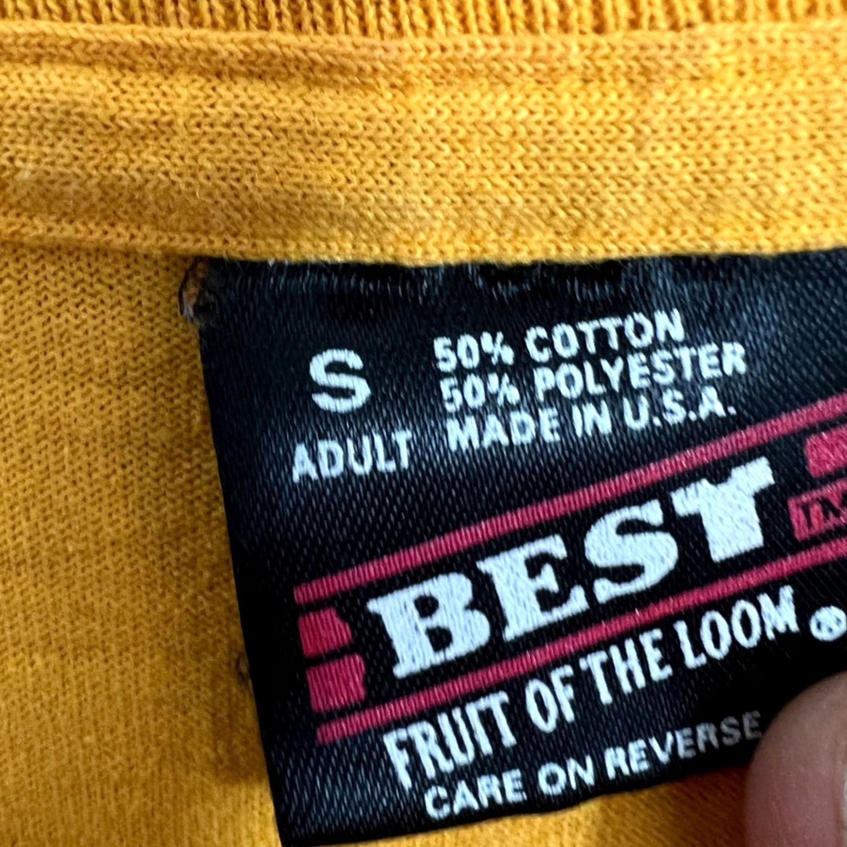 Fruit Of The Loom VINTAGE 90’s 1996 Dance Studio Shirt Size Small Single Stitch RARE Size S / US 4 / IT 40 - 4 Thumbnail