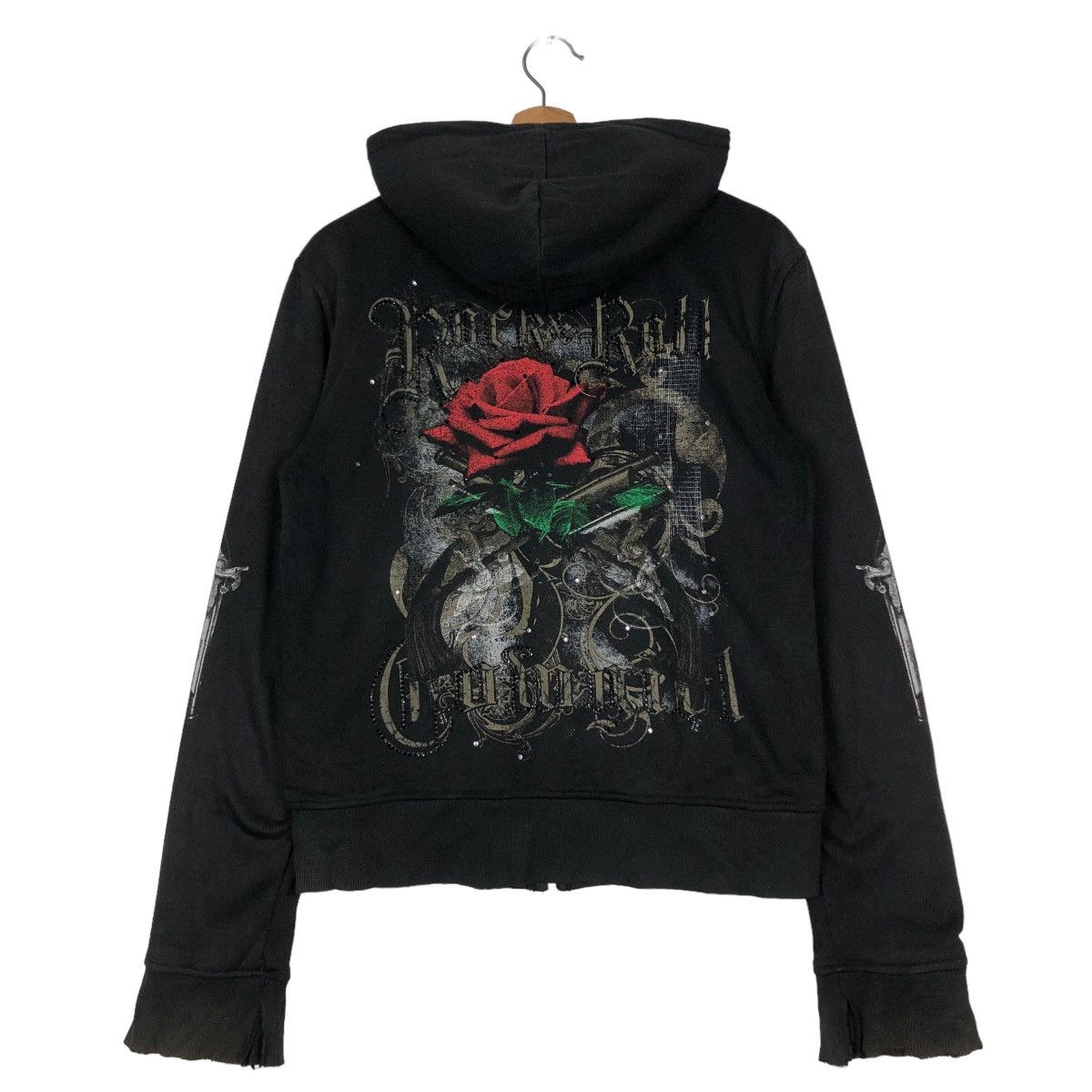 Band Tees 🔥Rock & Roll Cowgirl Hoodie Jacket Punk Design Big Logo Size US L / EU 52-54 / 3 - 1 Thumbnail