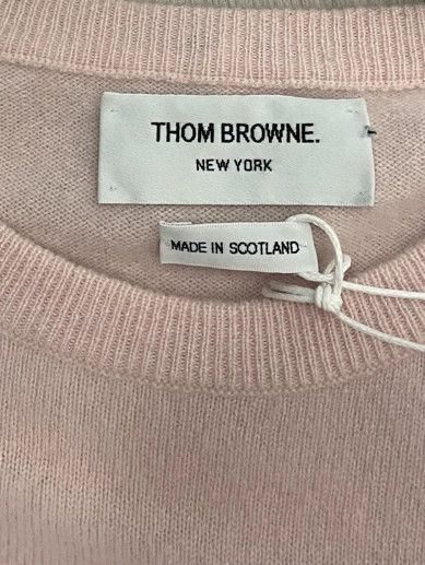 Thom Browne Thom Browne Cashmere round neck sweater Size US L / EU 52-54 / 3 - 5 Thumbnail