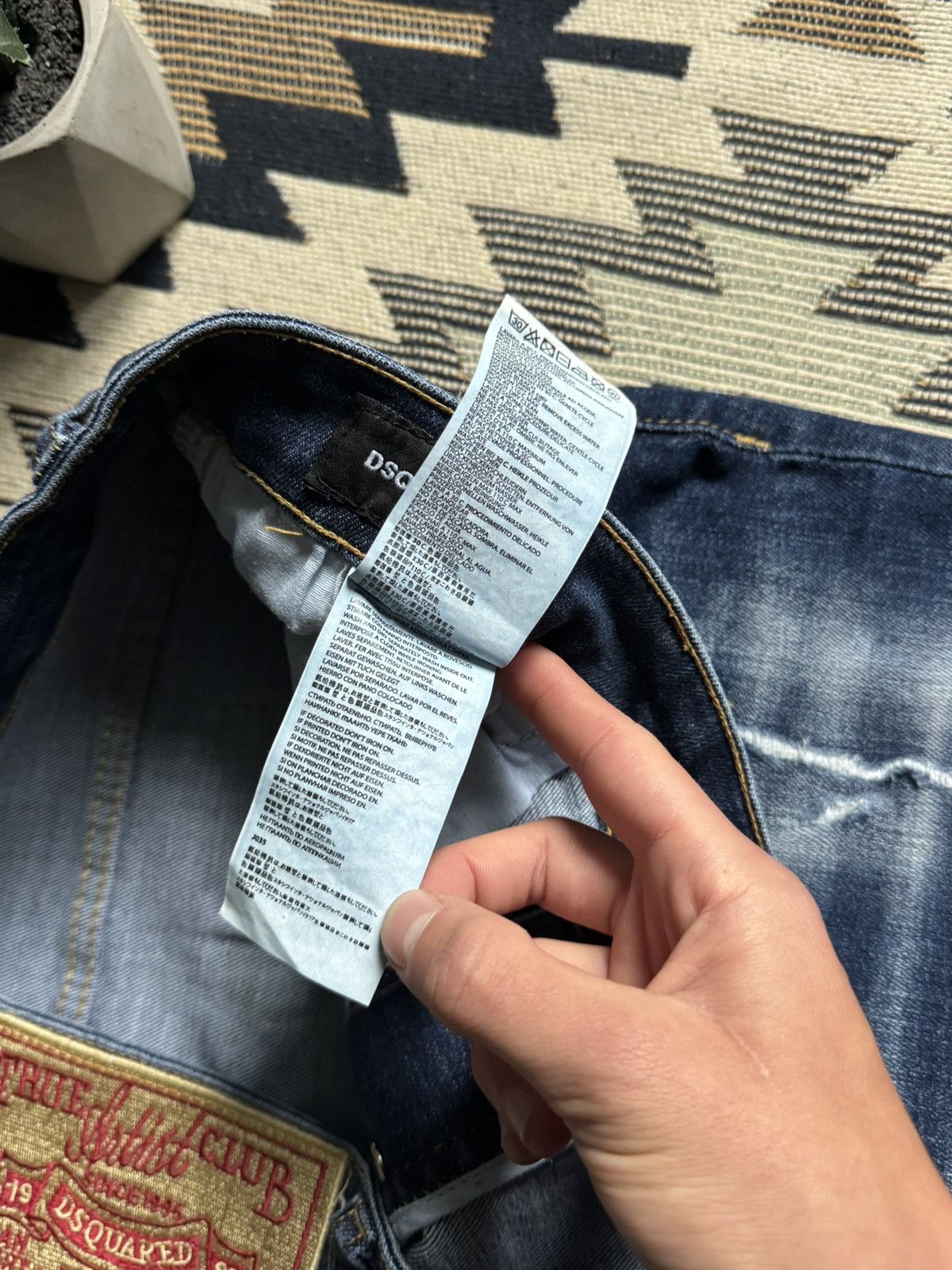 Dsquared2 ❗️Rare❗️Dsquared2 Denim True Artist Club Jeans Size US 32 / EU 48 - 15 Thumbnail
