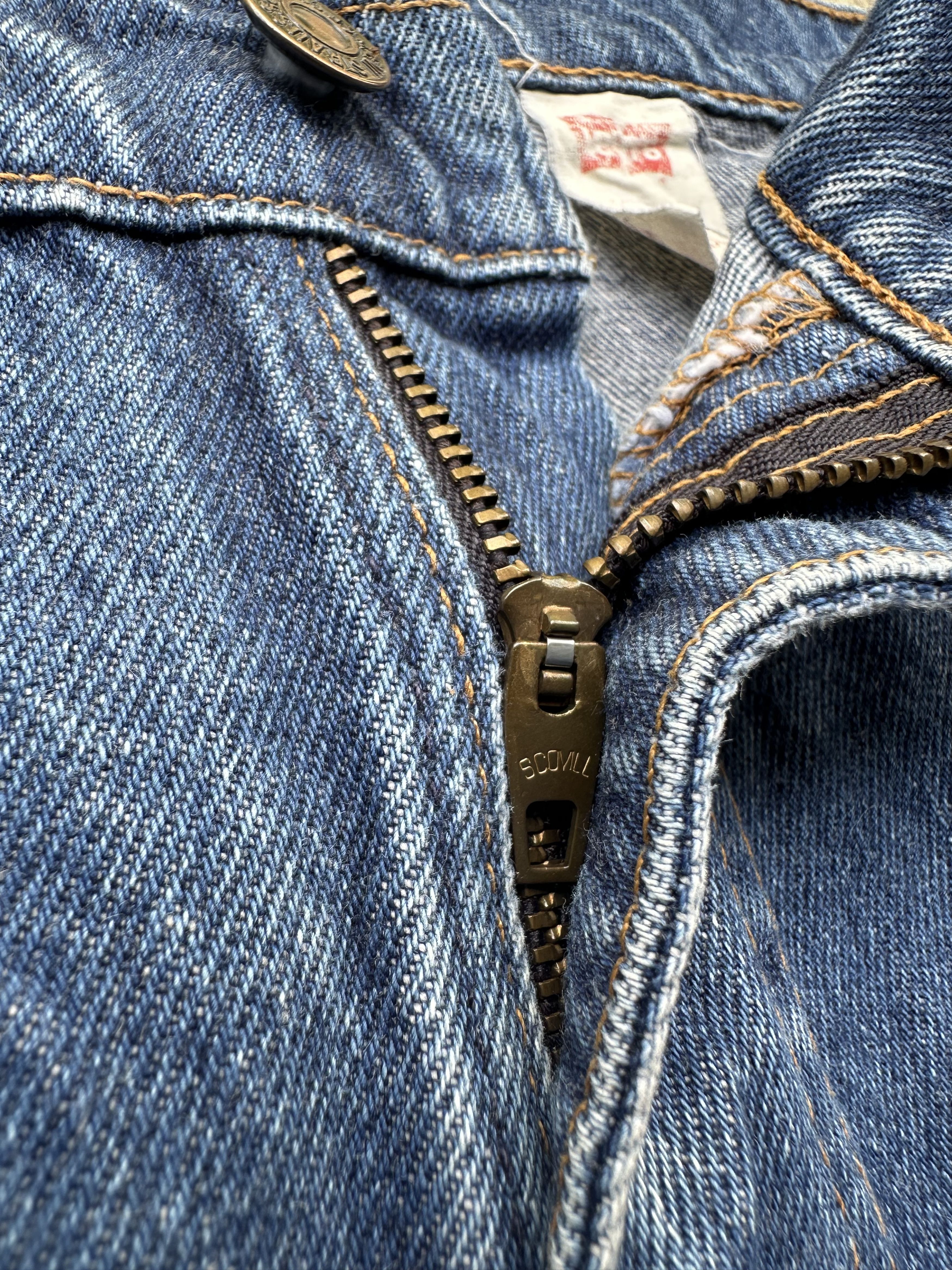 Levi's Rare!! Vintage Levis 517 Scovill Zip Bootcut Flare Jeans Size US 34 / EU 50 - 13 Thumbnail