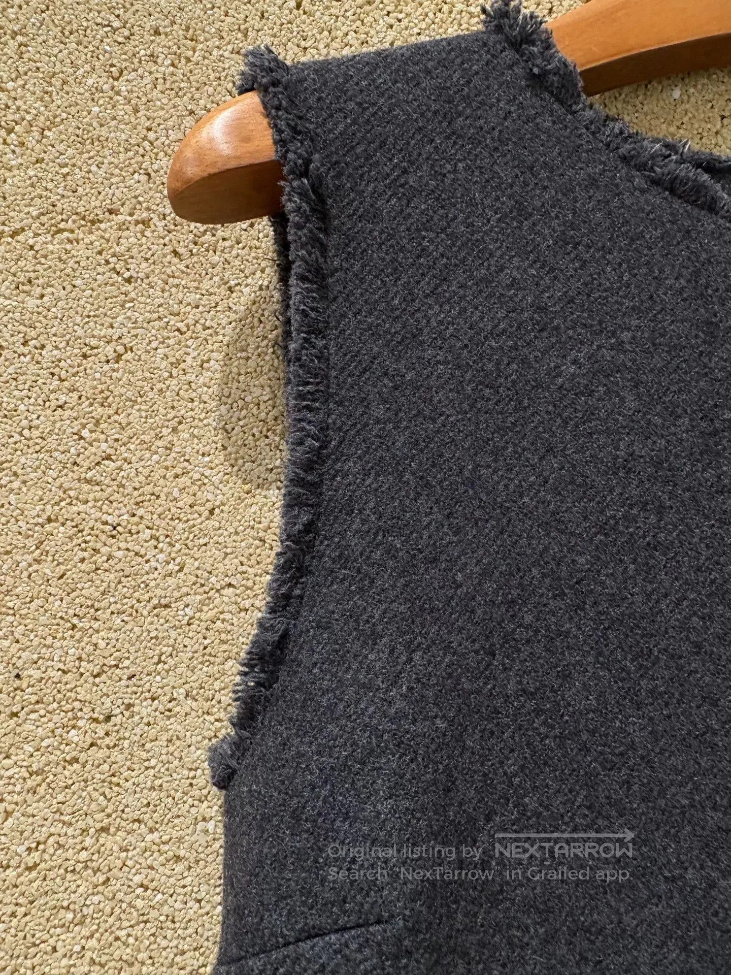 The Row The Row Gray Wool Blend Sleeveless Dress. Size US XXS / EU 40 - 3 Thumbnail