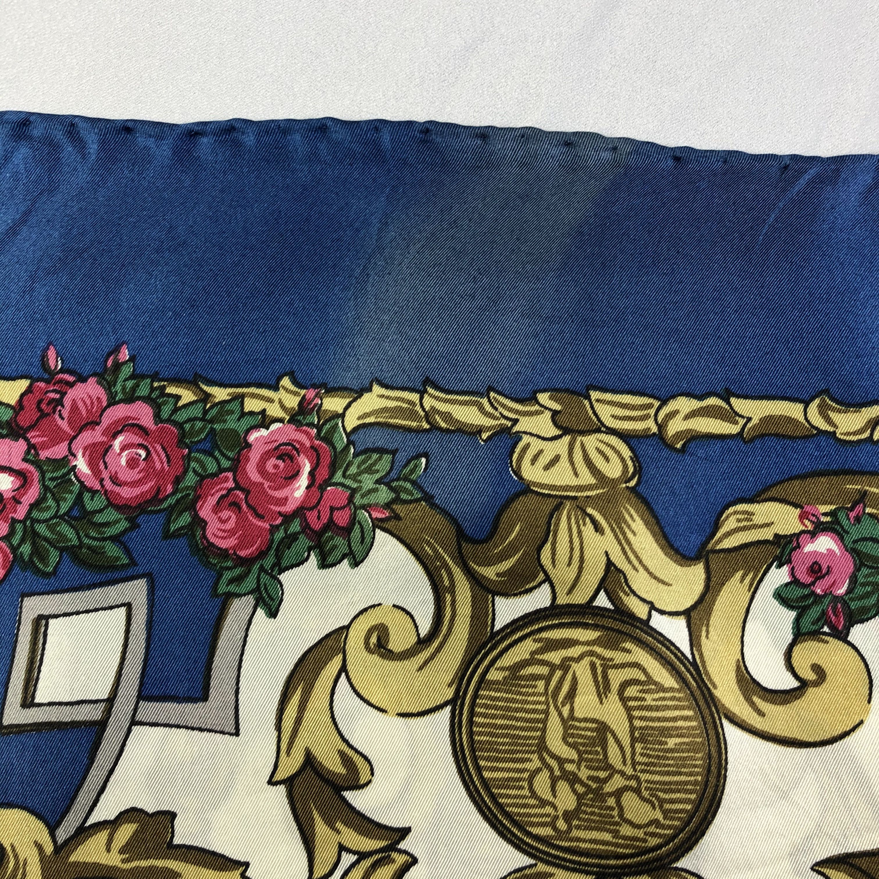 Vintage Vintage Silk Scarf Size ONE SIZE - 7 Thumbnail