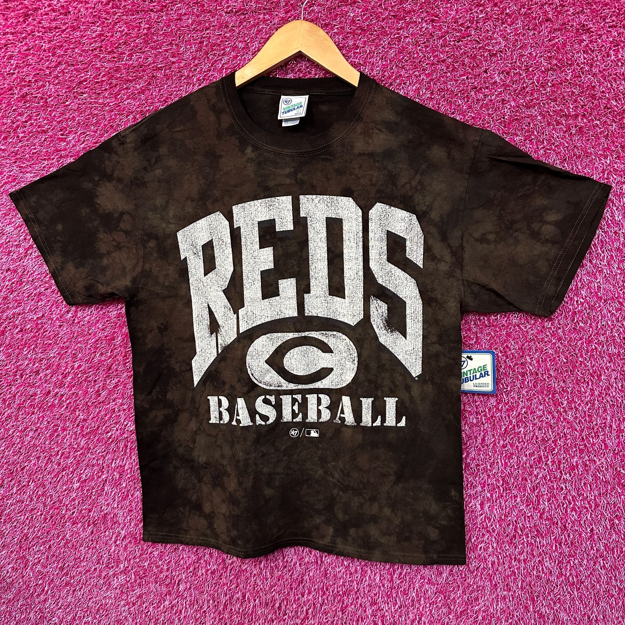 47 Brand Cincinnati Reds Baseball Training Camp MLB Camo Tie Dye L Size US L / EU 52-54 / 3 - 1 Thumbnail