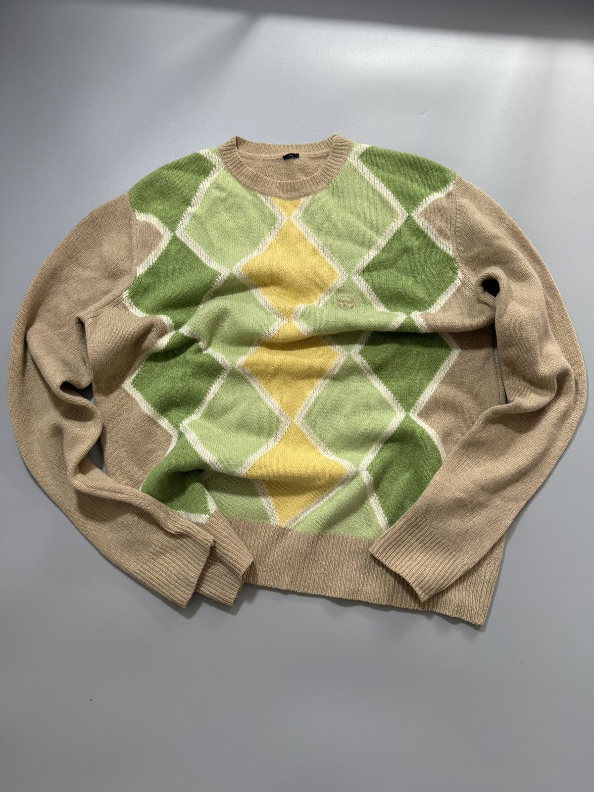 Sergio Tacchini Sergio Tachinni Beige Sweater Size US L / EU 52-54 / 3 - 1 Thumbnail