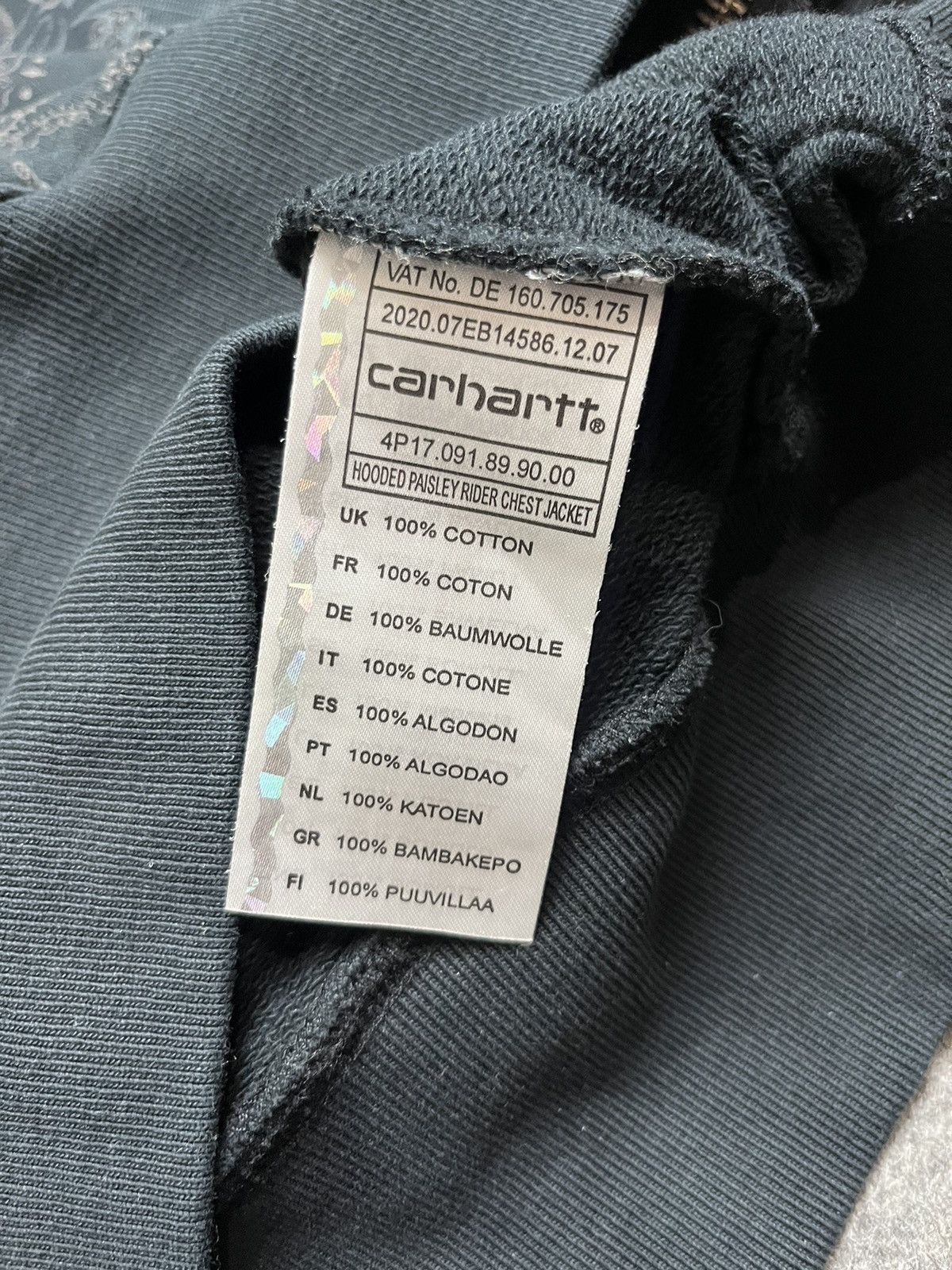 Carhartt × Vintage Carhartt Paisley hoodie Size US L / EU 52-54 / 3 - 7 Thumbnail