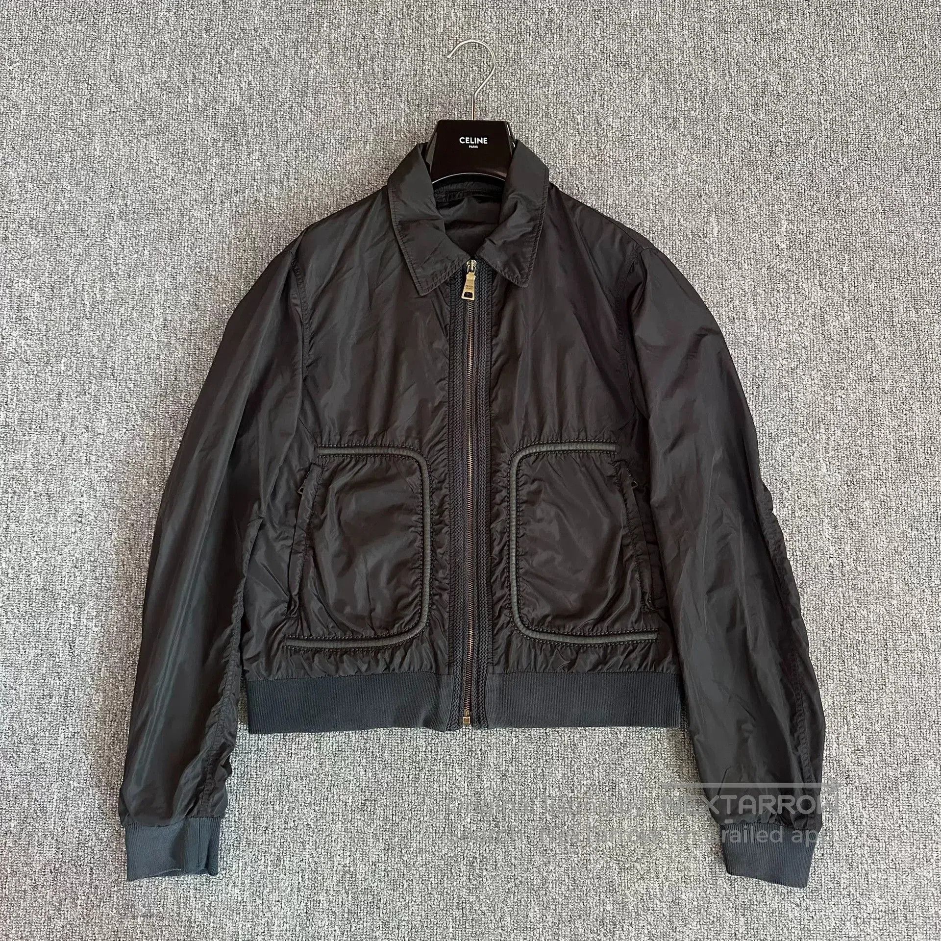 Designer × Luxury × Prada Prada SGV730 Black Nylon Zip GORE-TEX