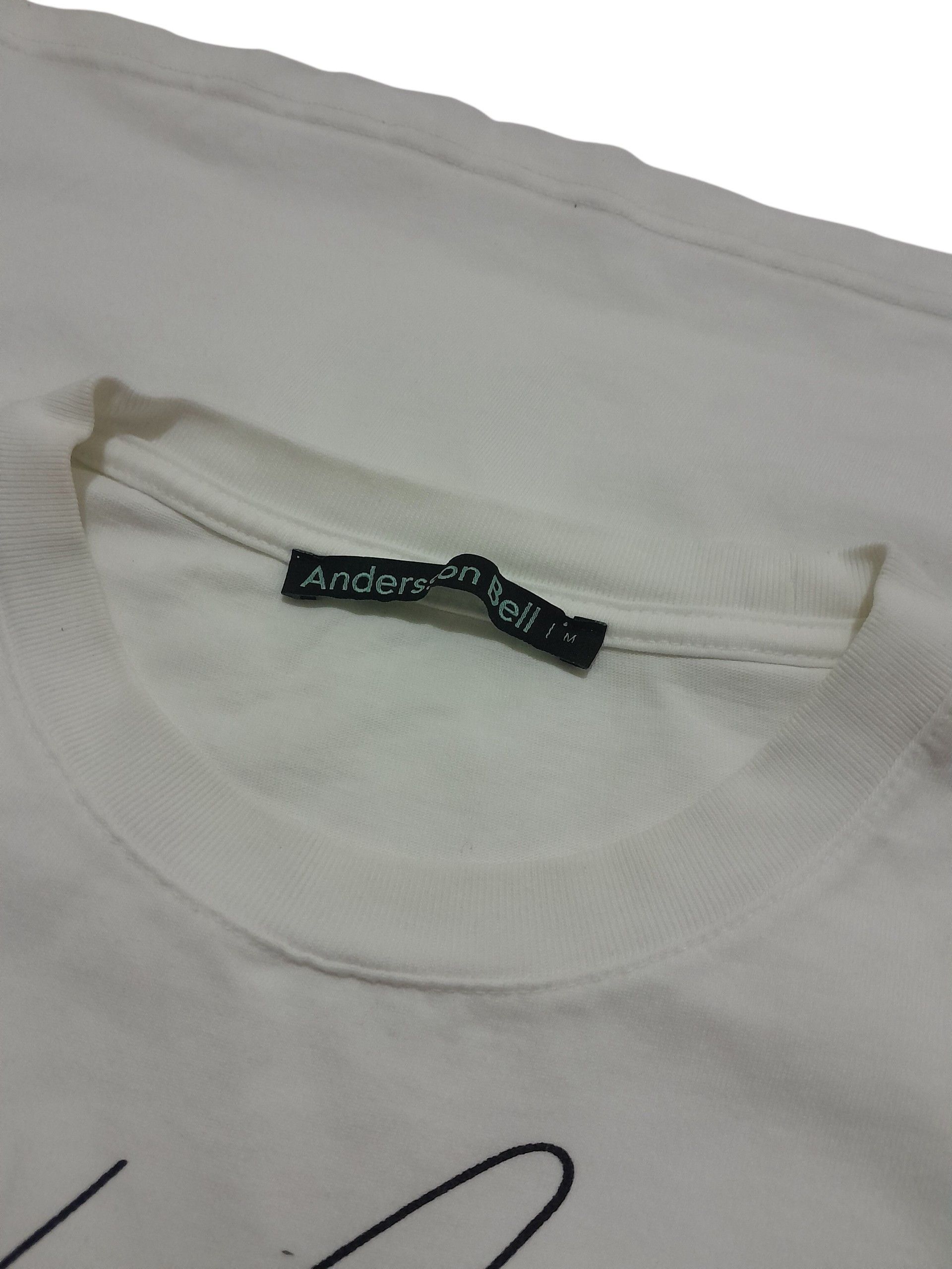 Andersson Bell ADSB Flower man white tee Size US M / EU 48-50 / 2 - 2 Thumbnail