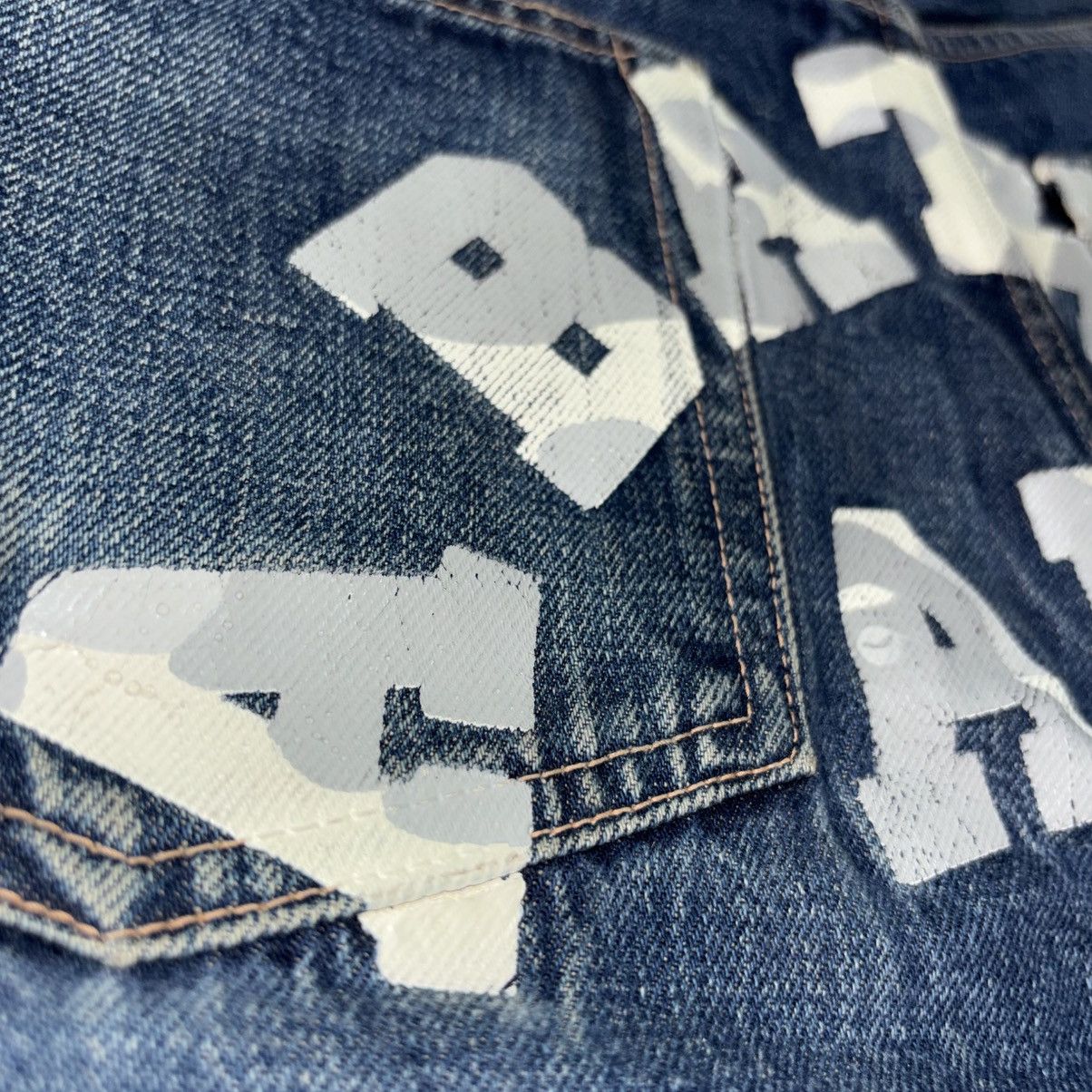 Bape Bape Denim Shorts Size US 32 / EU 48 - 18 Thumbnail