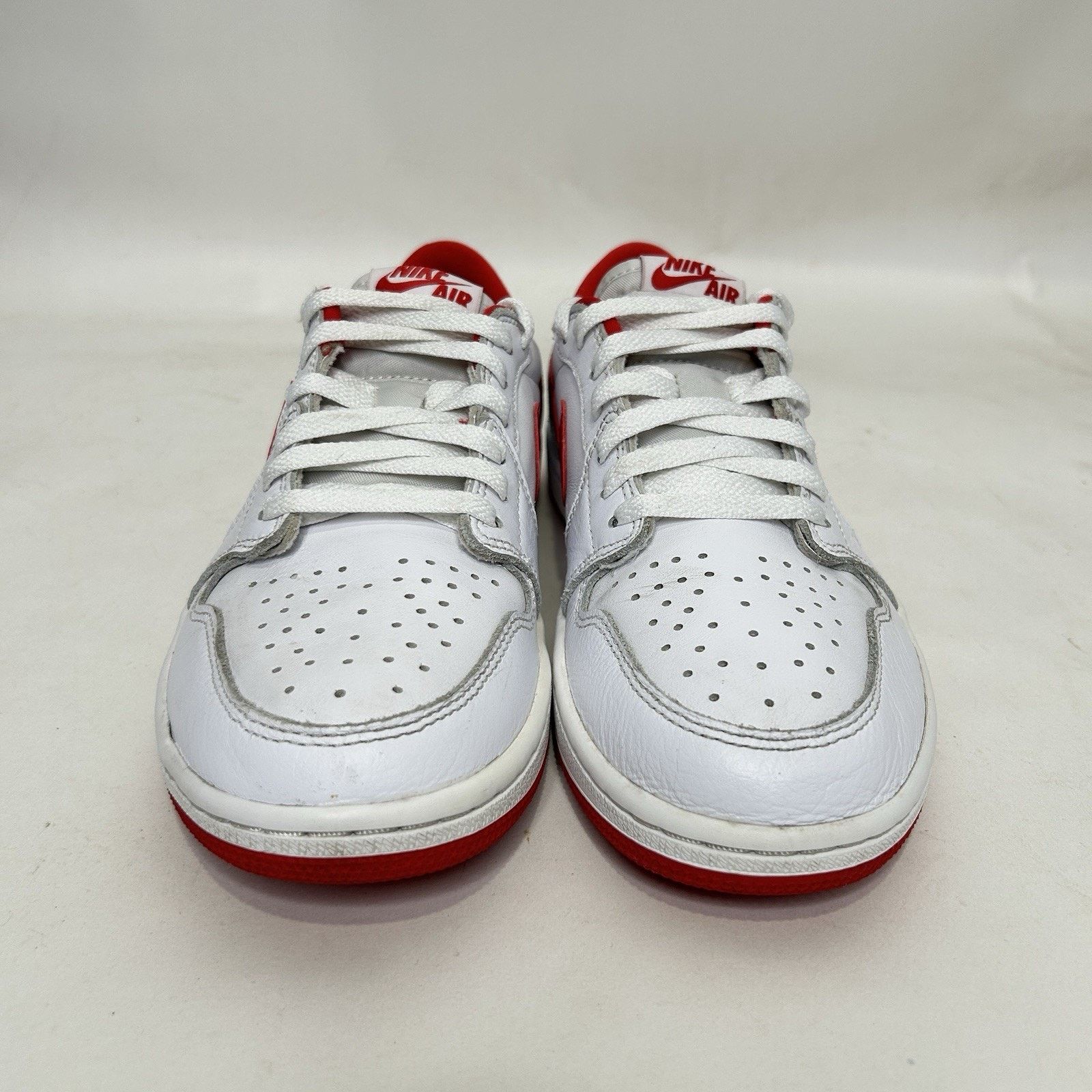 Jordan Brand Nike Air Jordan 1 Retro Low OG “University Red White” Size US 8.5 / EU 41-42 - 2 Thumbnail