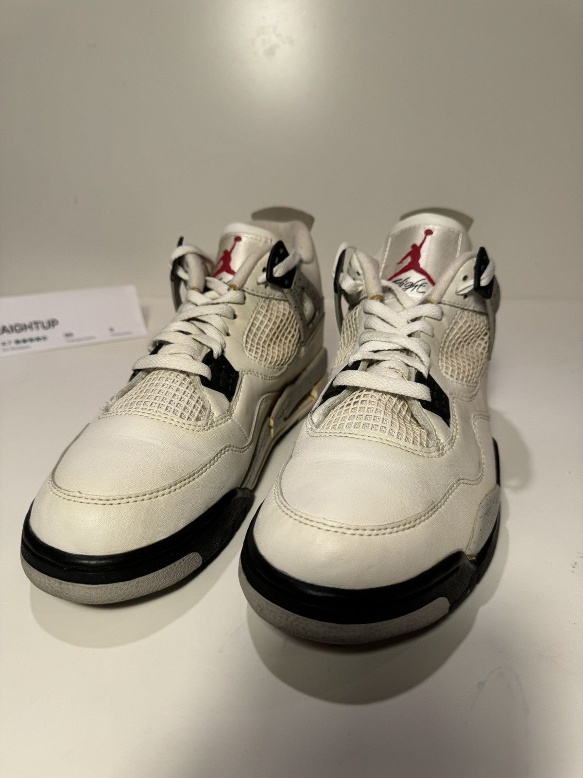 Jordan Brand Jordan White Cement 4 FINAL PRICE DROP!! Size US 11 / EU 44 - 4 Thumbnail