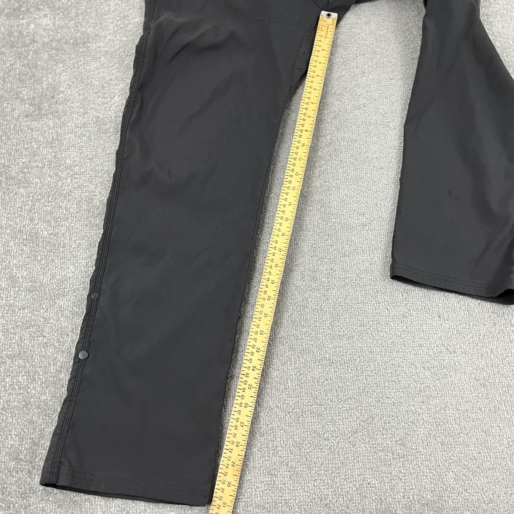 Prana Prana Pants Mens 34 x 31 Gray Belted Stretch Hiking Trekking Trail Roll Up Size US 34 / EU 50 - 4 Thumbnail