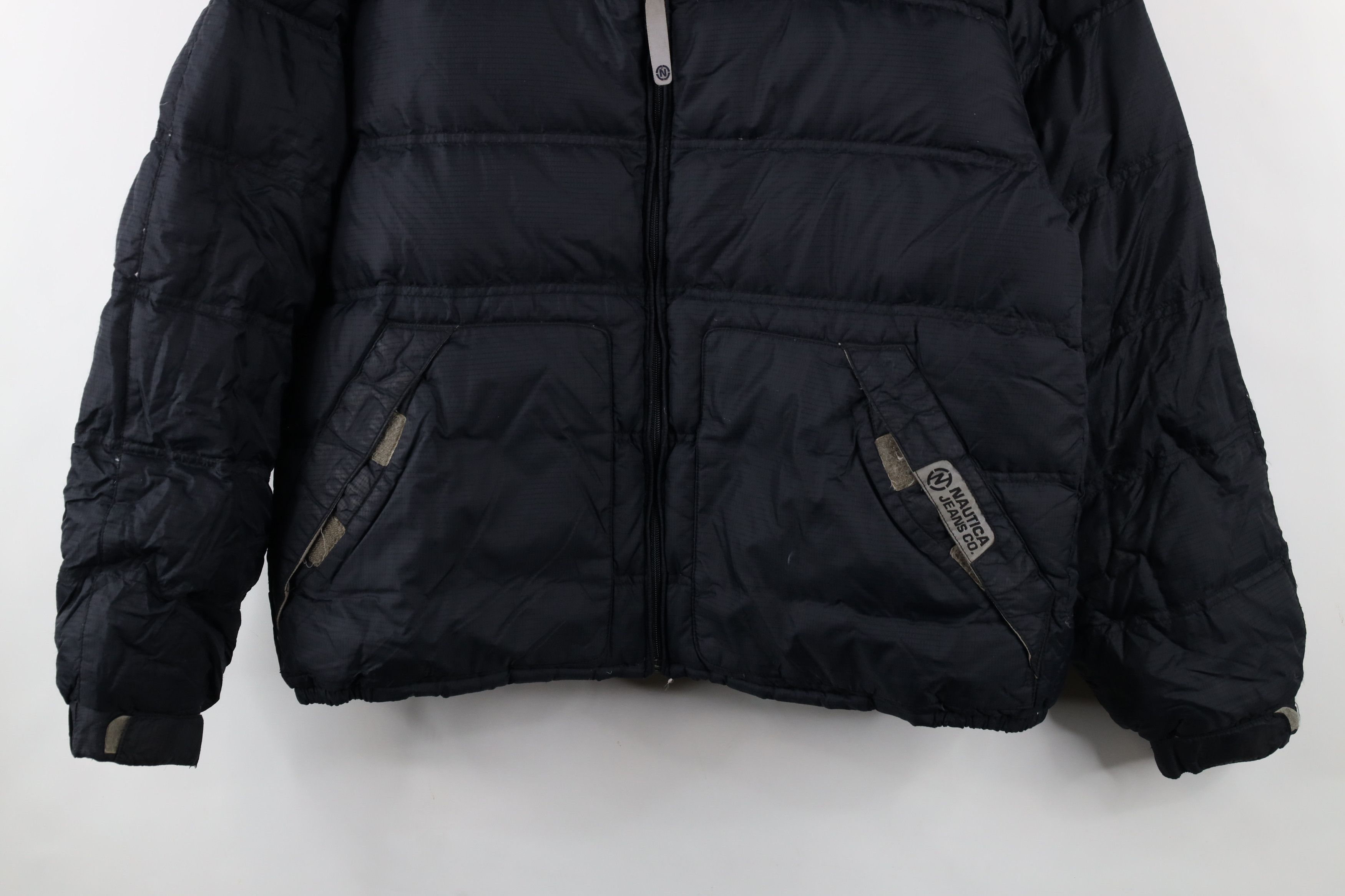 Nautica × Vintage Vintage 90s Nautica Spell Out Duck Down Puffer Jacket Size US M / EU 48-50 / 2 - 3 Thumbnail