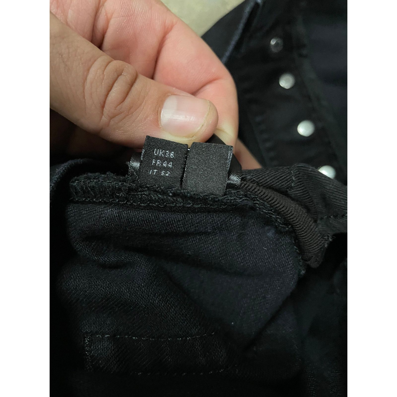 Amiri Amiri Jeans Black Art Patchwork 36 Used Size US 36 / EU 52 - 6 Thumbnail