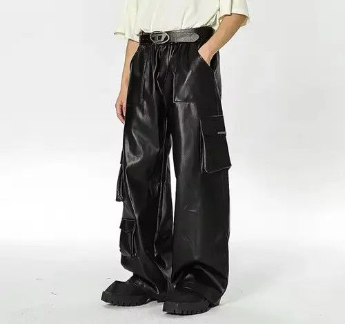 Jean Yoshiko x Maiko Pu Leather Cargo Pant Size US 31 - 5 Thumbnail