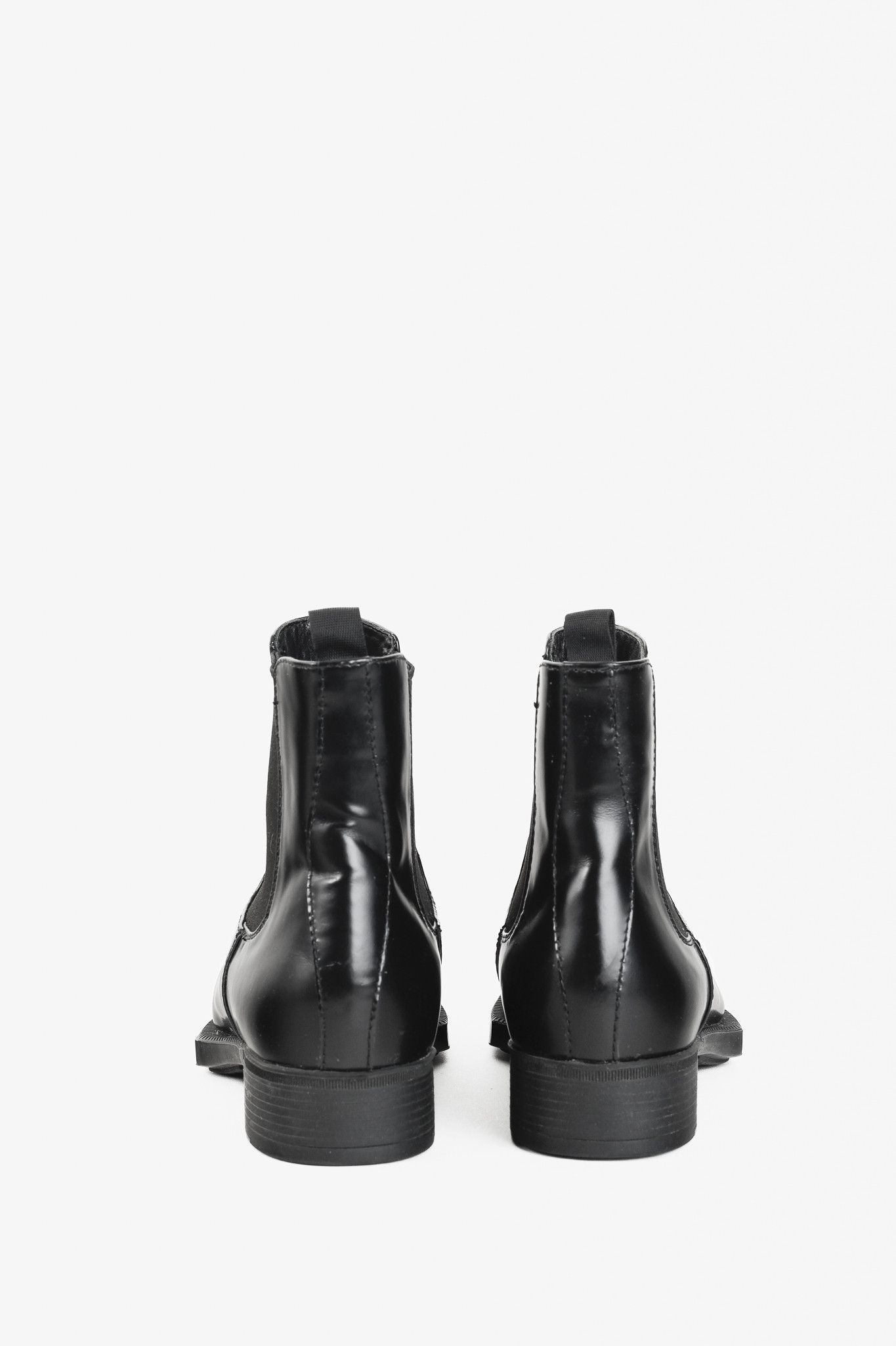 Prada Prada Black Brogue Chelsea Boots Size US 5.5 / IT 35.5 - 3 Thumbnail