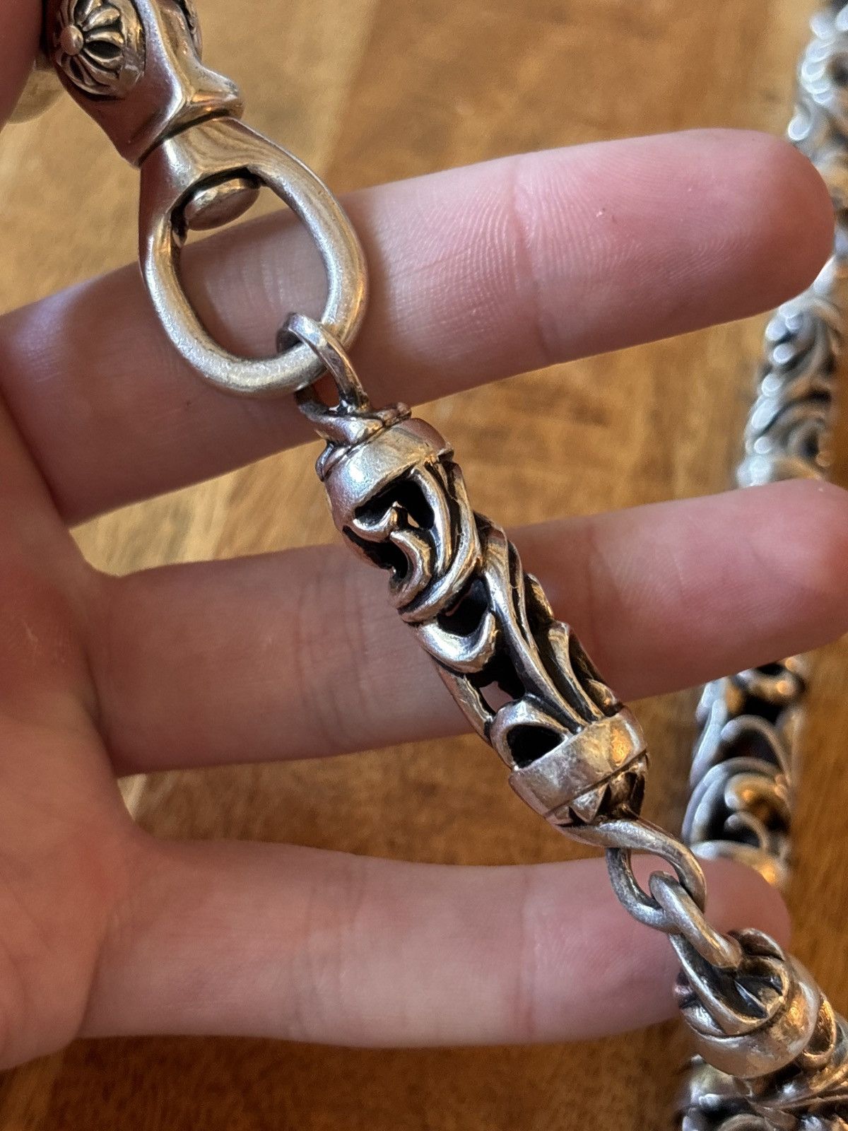 Chrome Hearts Chrome Hearts Roller Wallet Chain 12 Link Size ONE SIZE - 7 Thumbnail