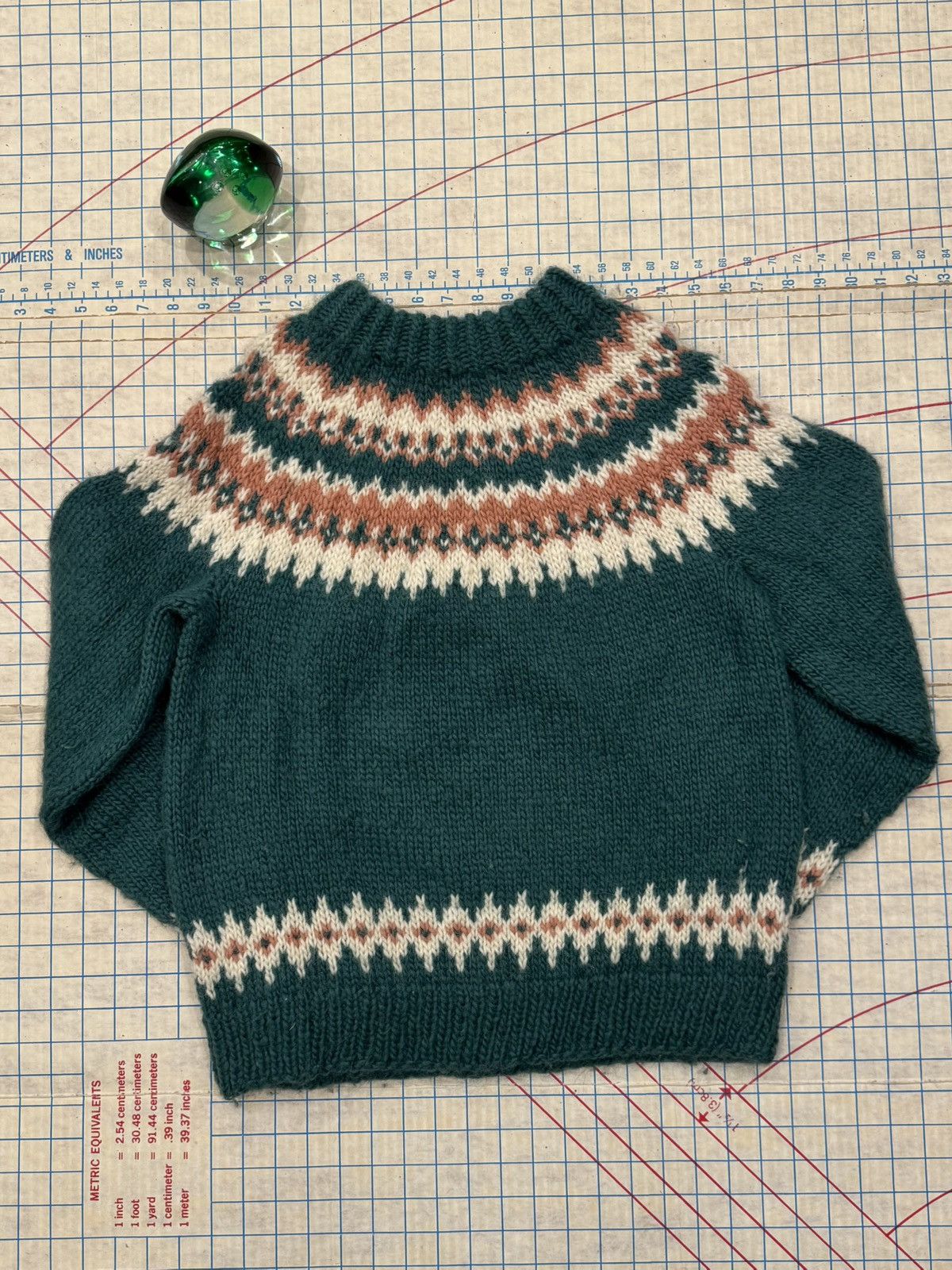 Vintage Vintage Hand Knit Icelandic Wool Sweater Fits Size Small Size US S / EU 44-46 / 1 - 5 Thumbnail