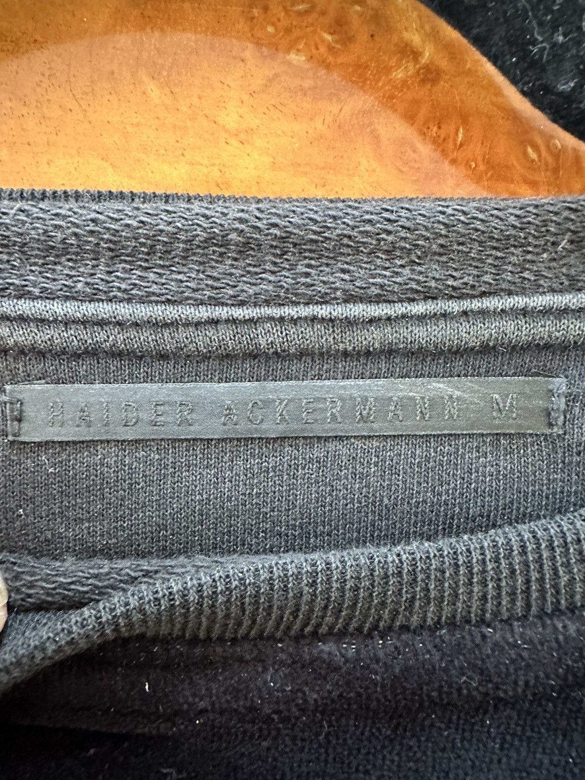 Haider Ackermann GRAIL Rare HA Double Layer Black Velvet Sweater *Last Drop* Size US M / EU 48-50 / 2 - 10 Thumbnail